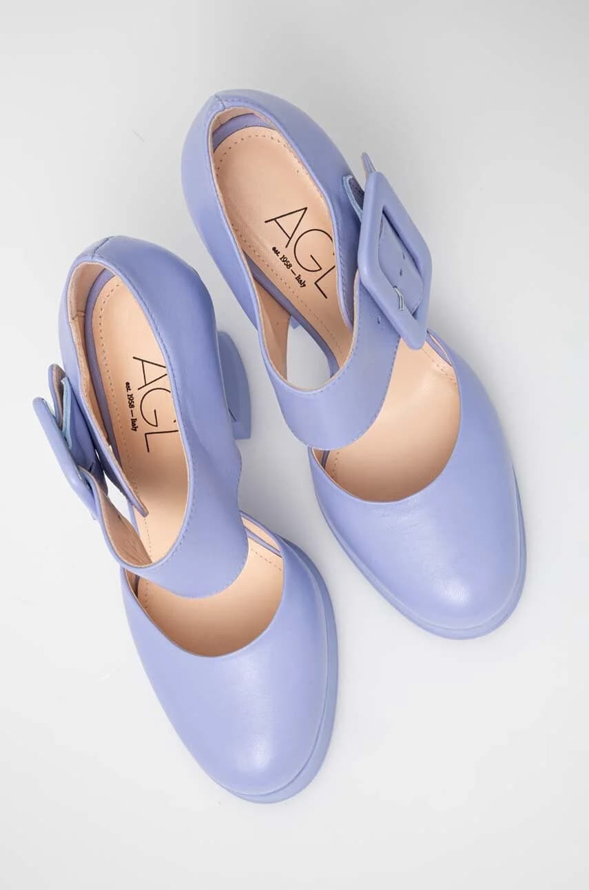 кожаные туфли JANIS - фото 4