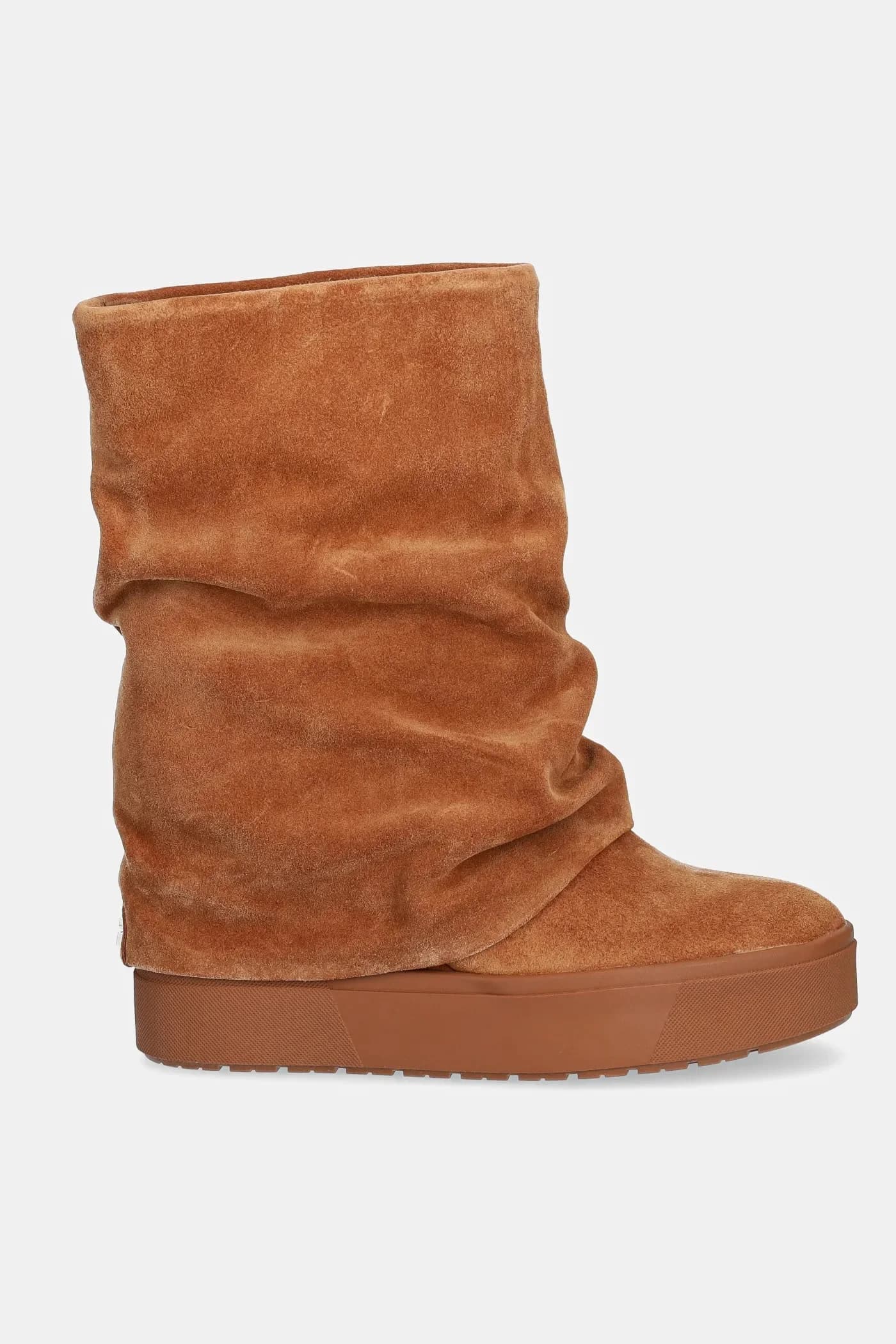 GUINNA замшевые зимние ботинки - фото 2