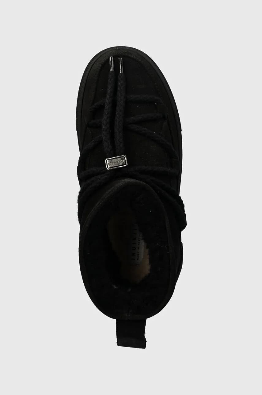 Классические низкие замшевые зимние ботинки - фото 4