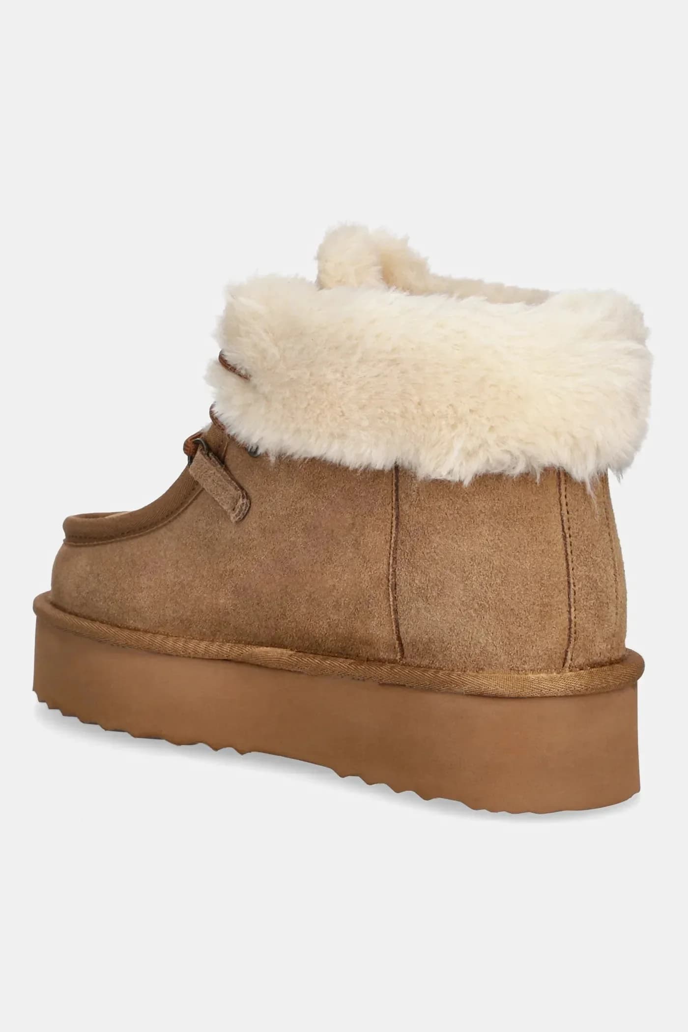 Замшевые зимние ботинки - фото 3