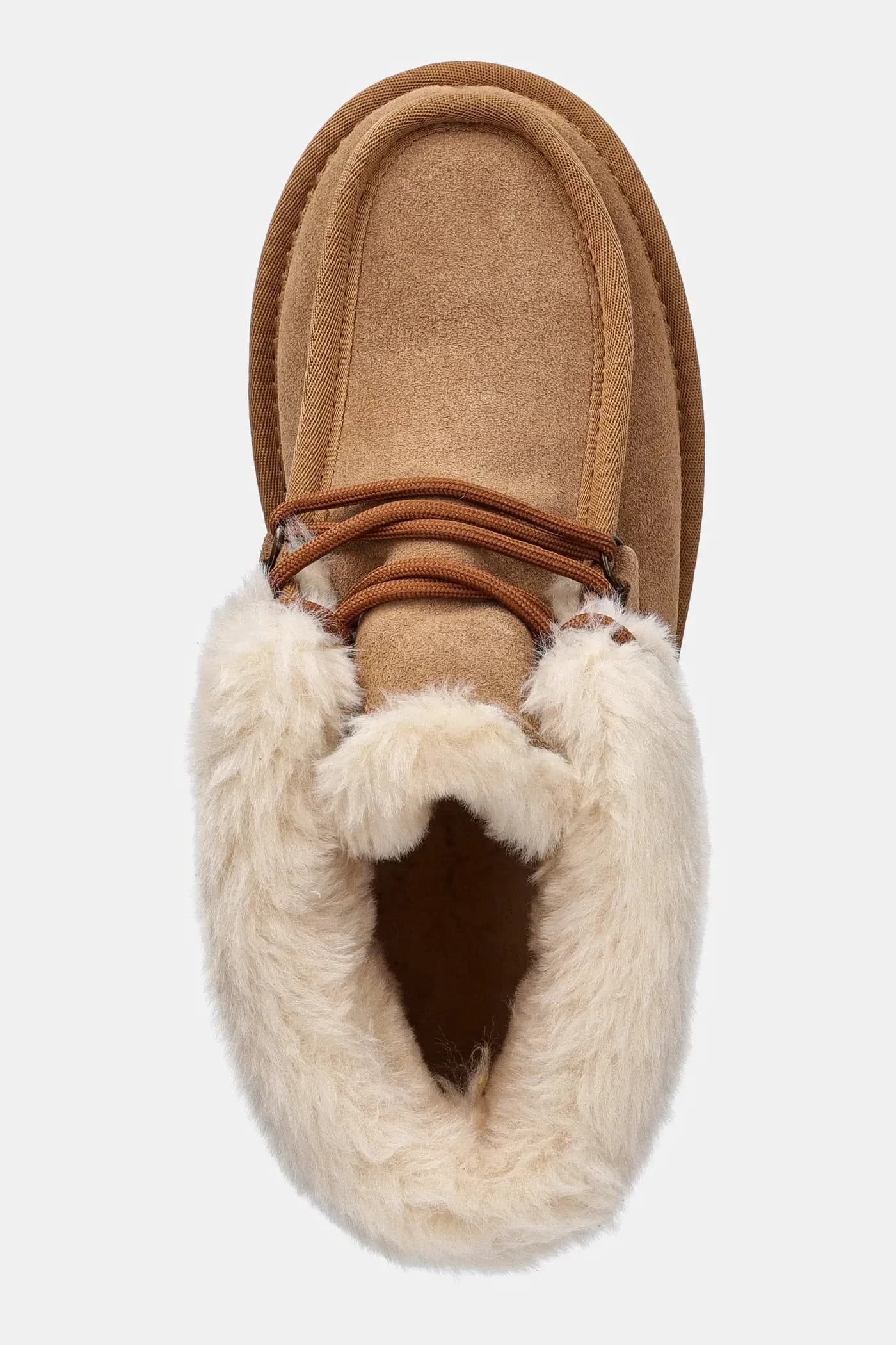 Замшевые зимние ботинки - фото 4