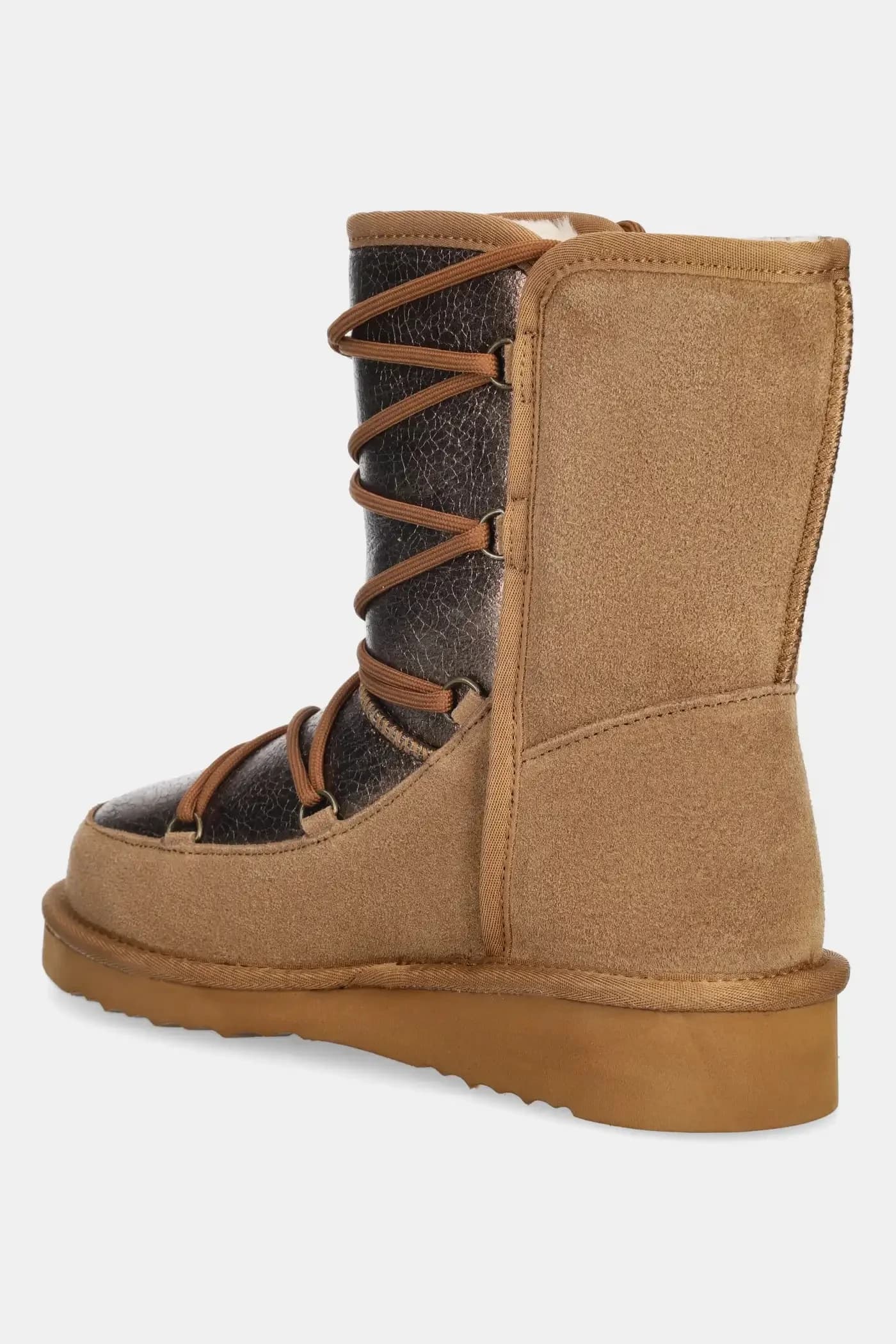 Замшевые зимние ботинки - фото 3