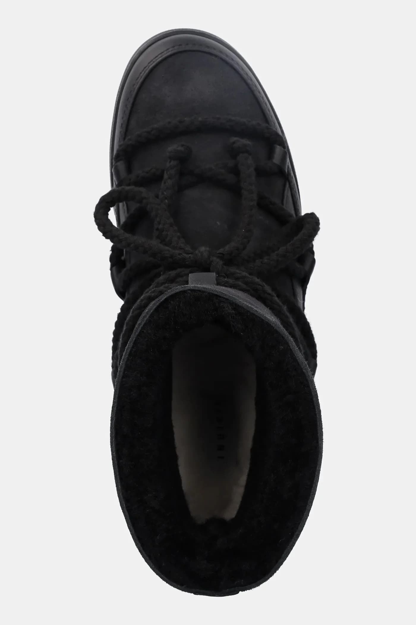 Классические кожаные зимние ботинки на танкетке - фото 4