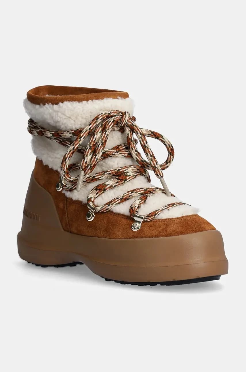 MB LUNA BOOT SHEARLING замшевые зимние ботинки