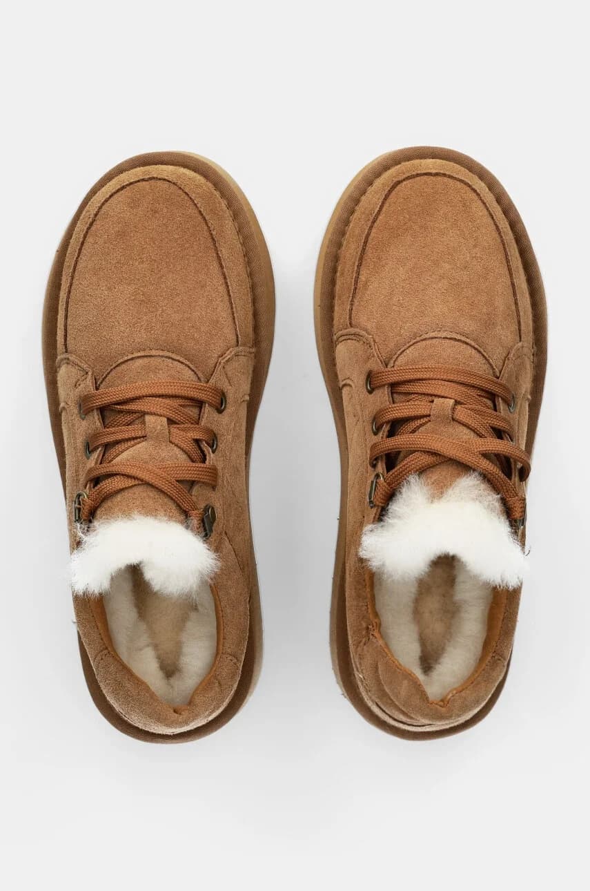 Замшевые зимние ботинки - фото 5