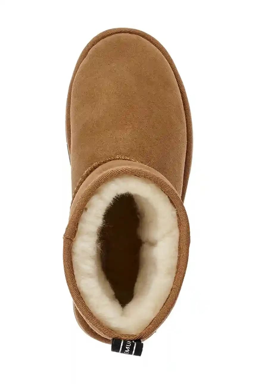 Замшевые зимние ботинки - фото 5