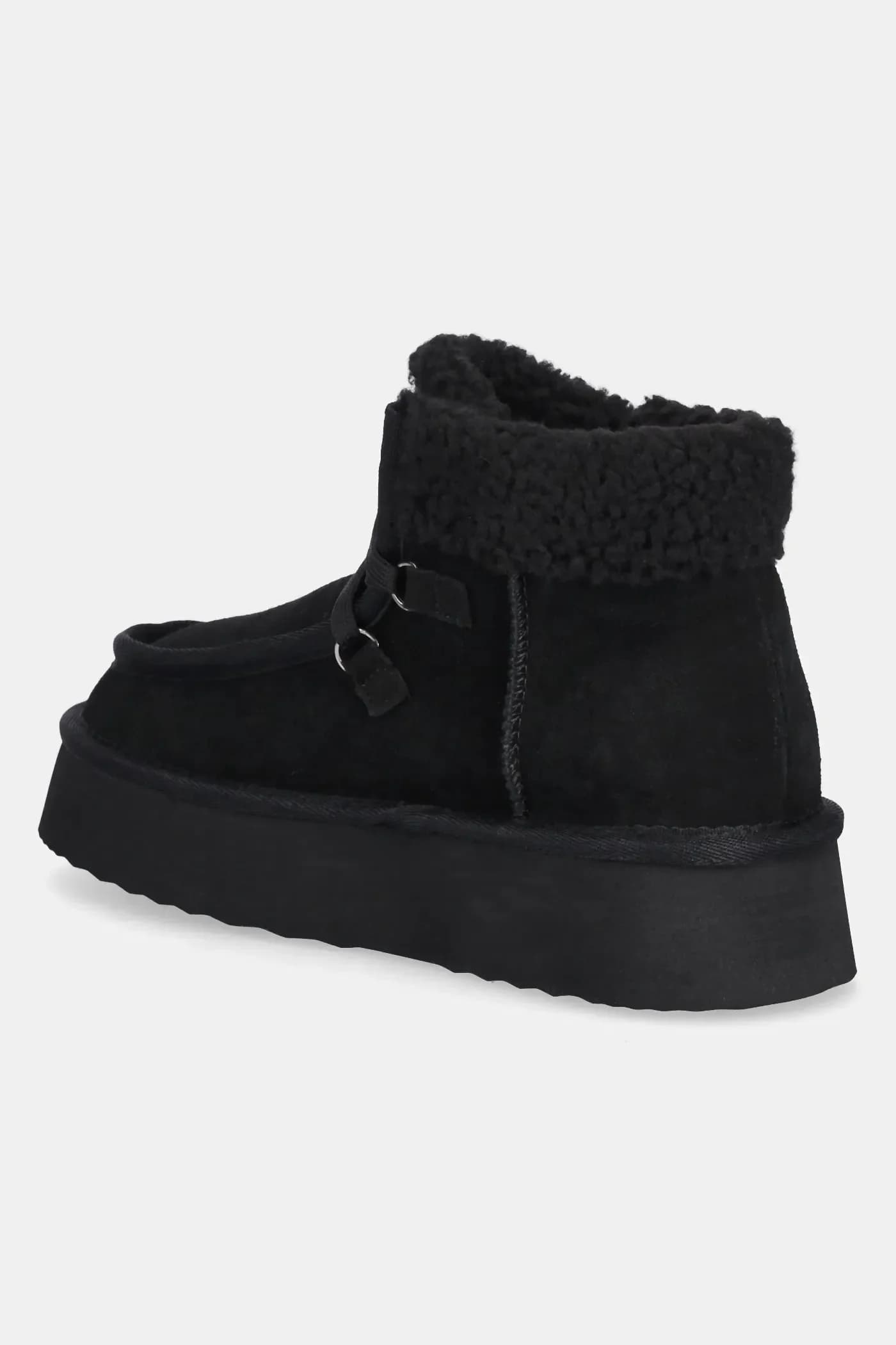 Замшевые зимние ботинки - фото 3