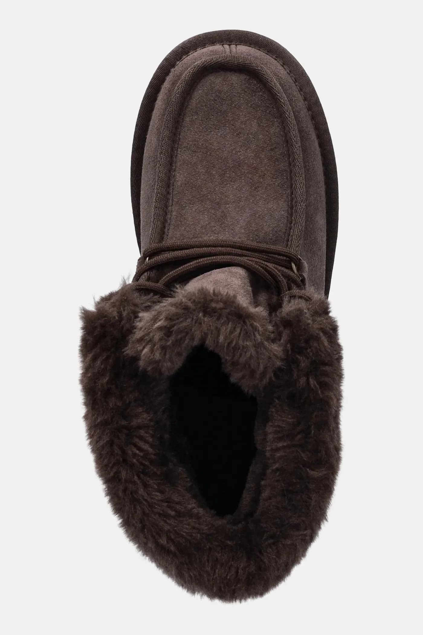 Замшевые зимние ботинки - фото 4