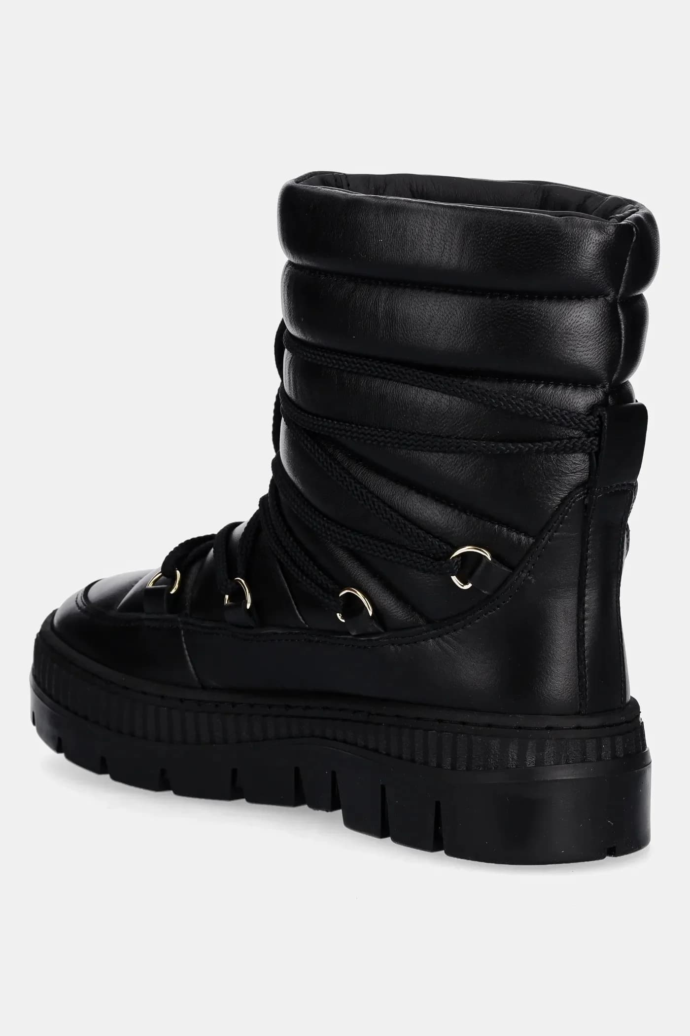 Кожаные зимние ботинки - фото 3