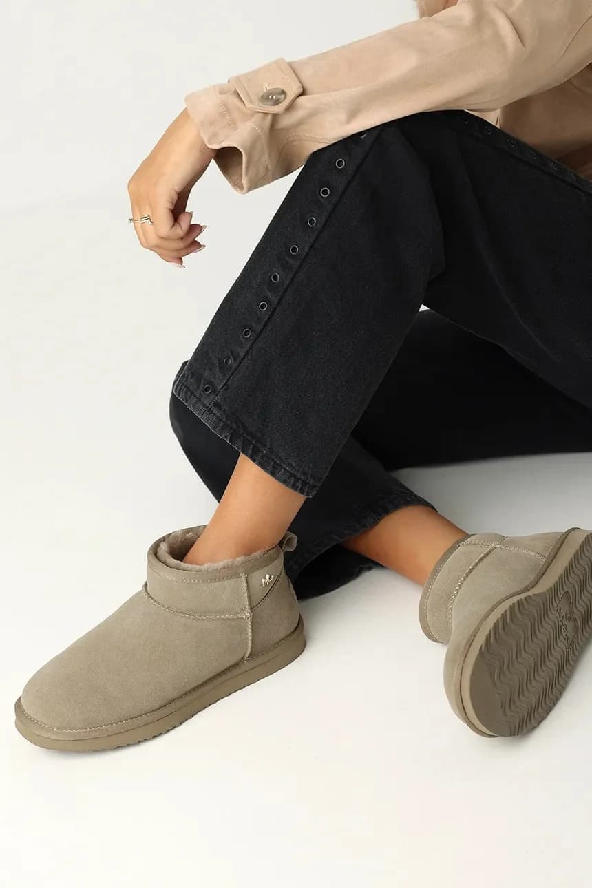 замшевые зимние ботинки KIMO OLYMPIA - фото 7