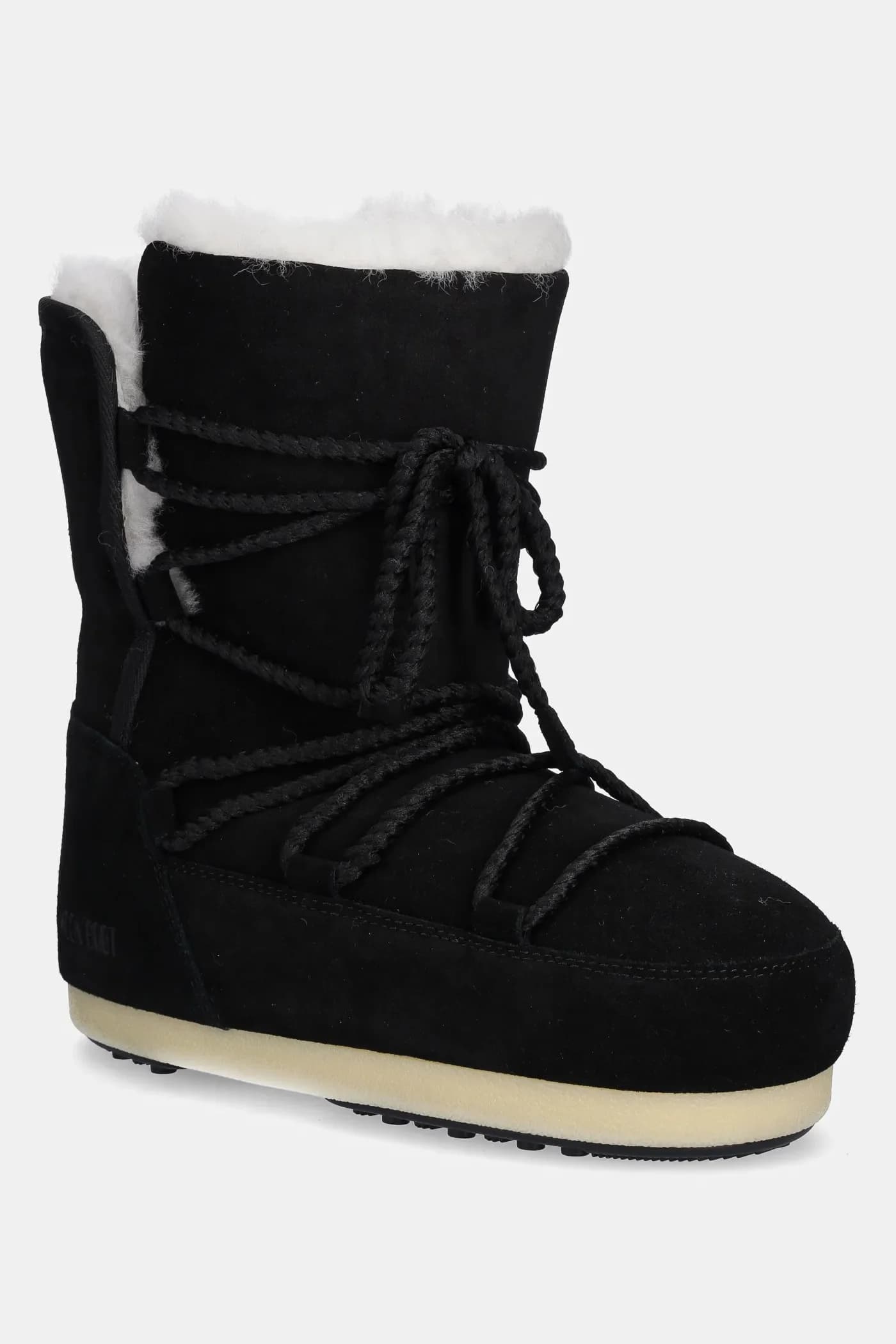 зимние ботинки из замши MB EVX BOOT SUEDE / SHEARLING