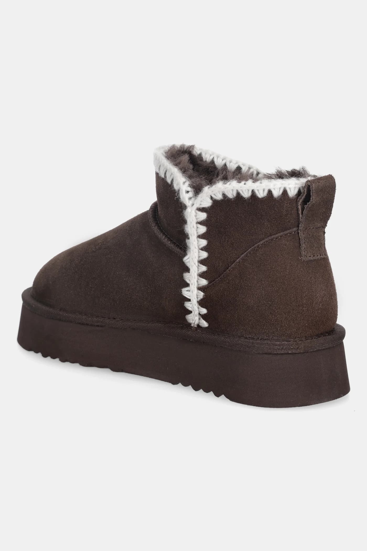 Замшевые зимние ботинки - фото 3