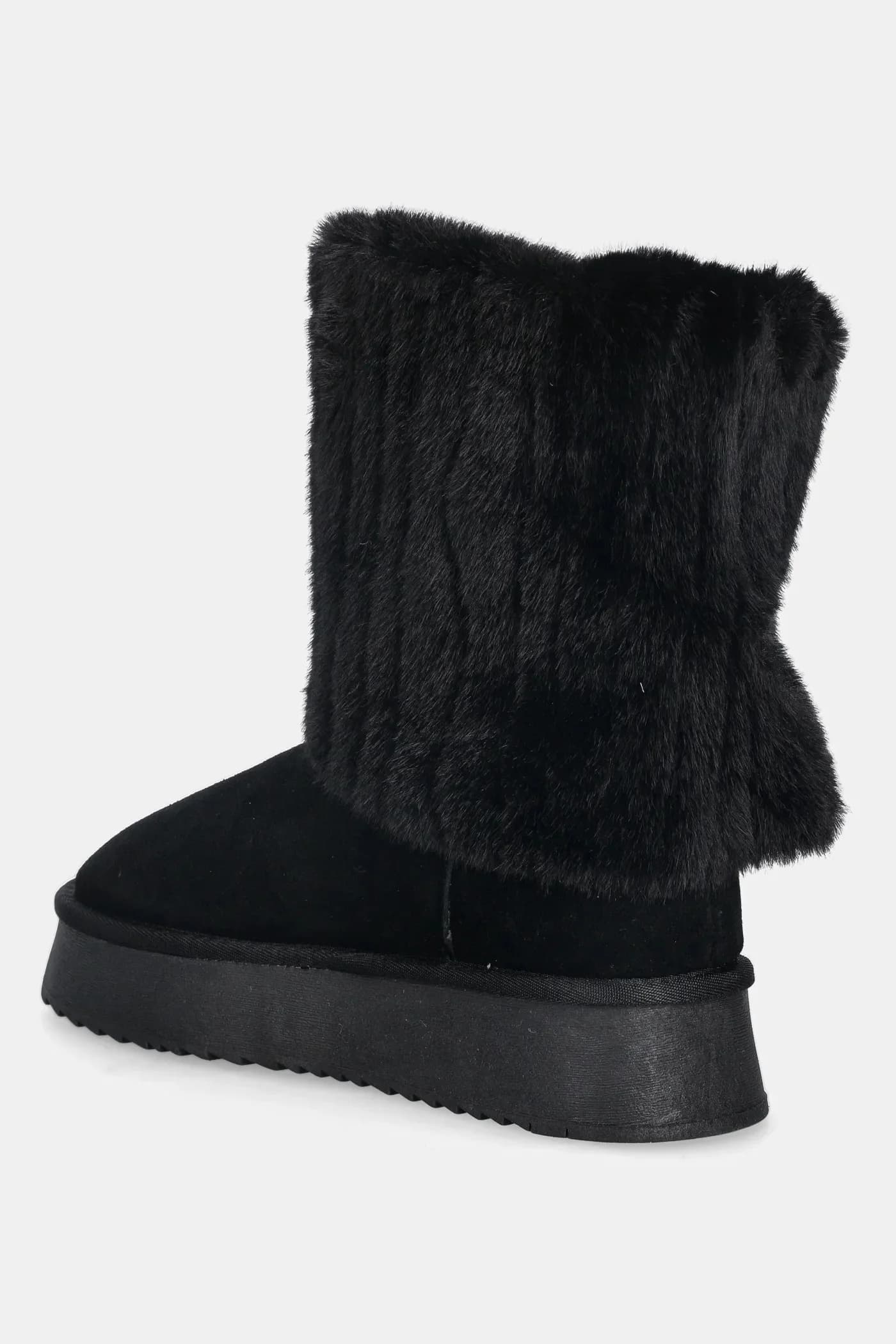 Замшевые зимние ботинки - фото 3