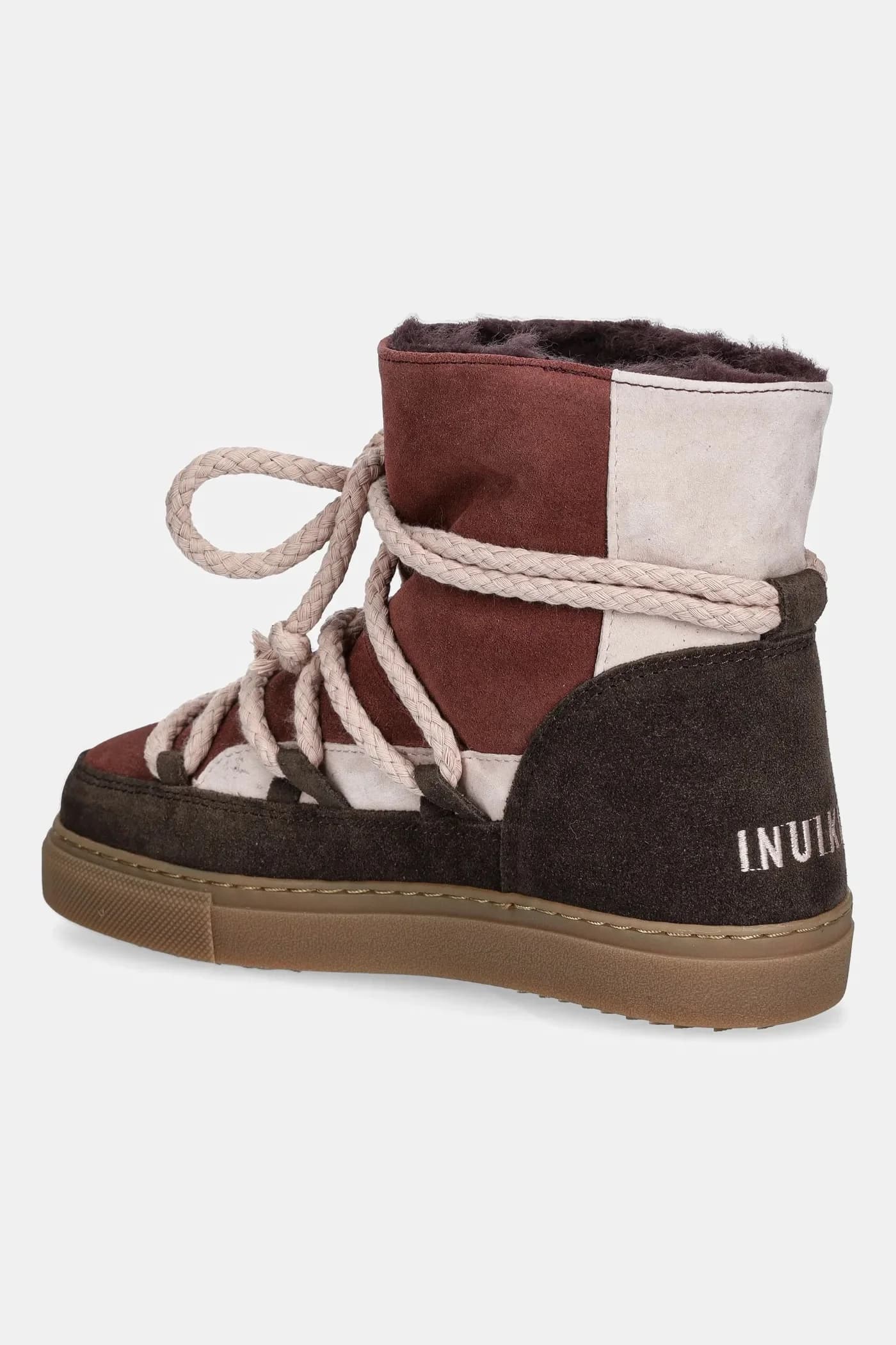 замшевые зимние ботинки PATCHWORK - фото 3