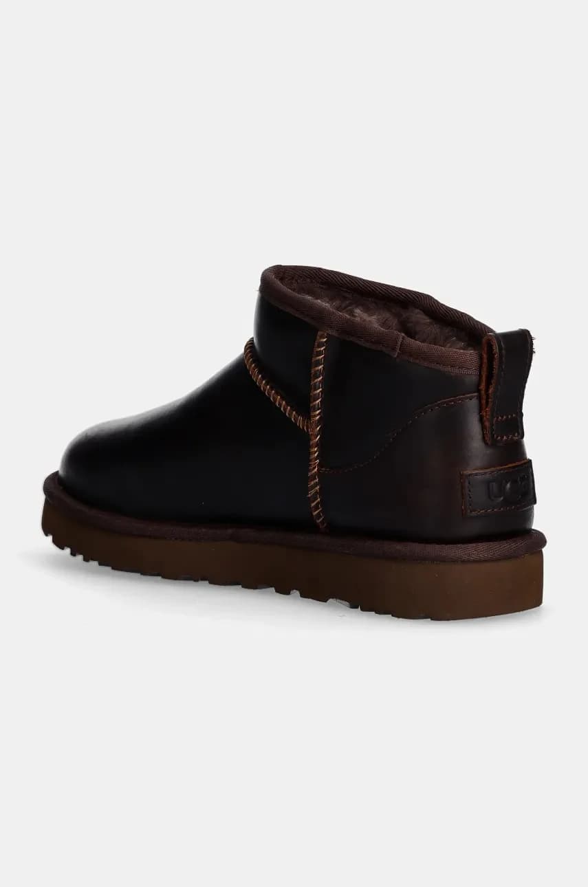 Классические кожаные зимние ботинки Ultra Mini Lthr Regen - фото 3