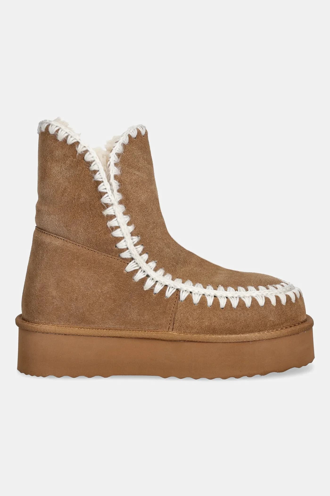 Замшевые зимние ботинки - фото 2