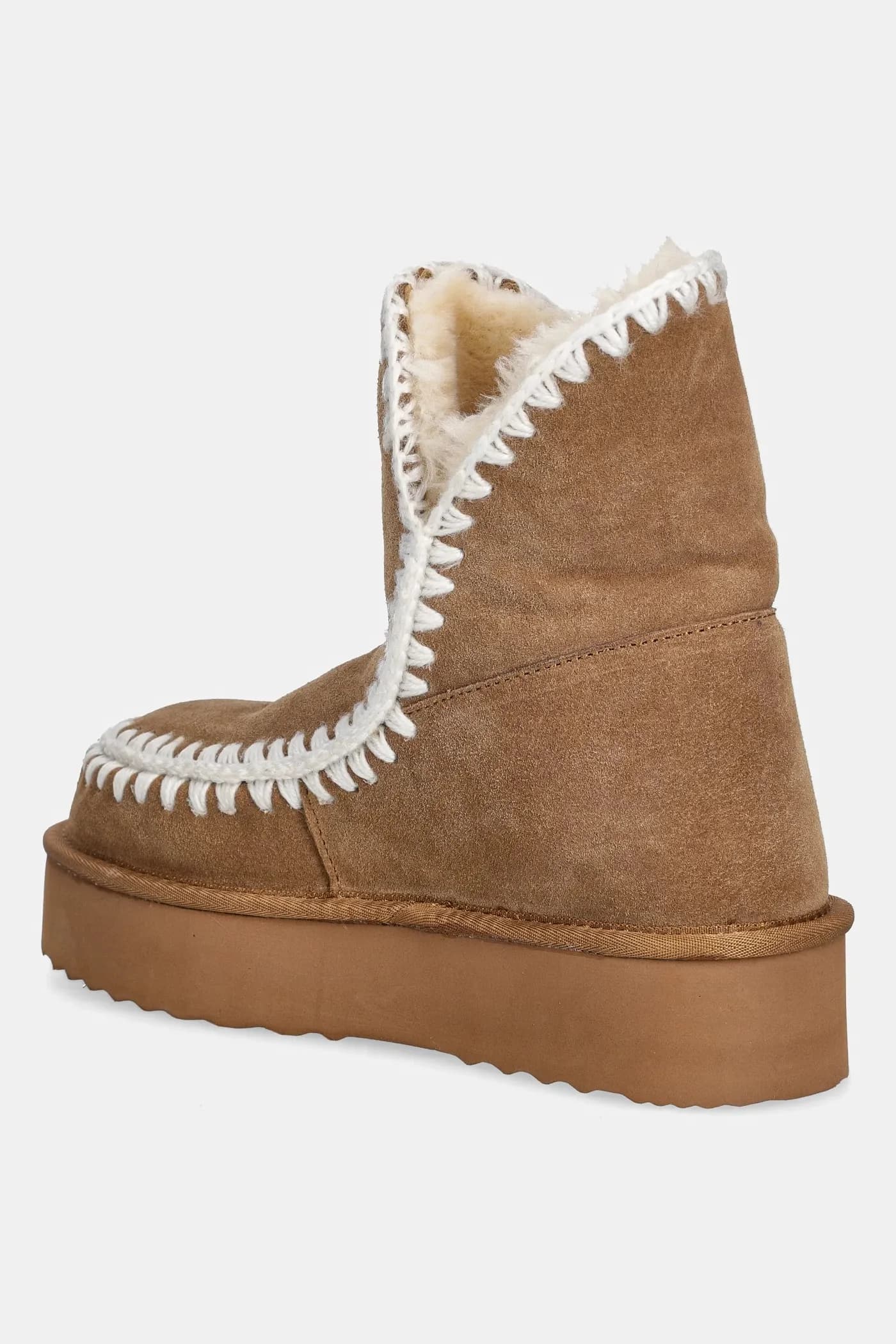 Замшевые зимние ботинки - фото 3