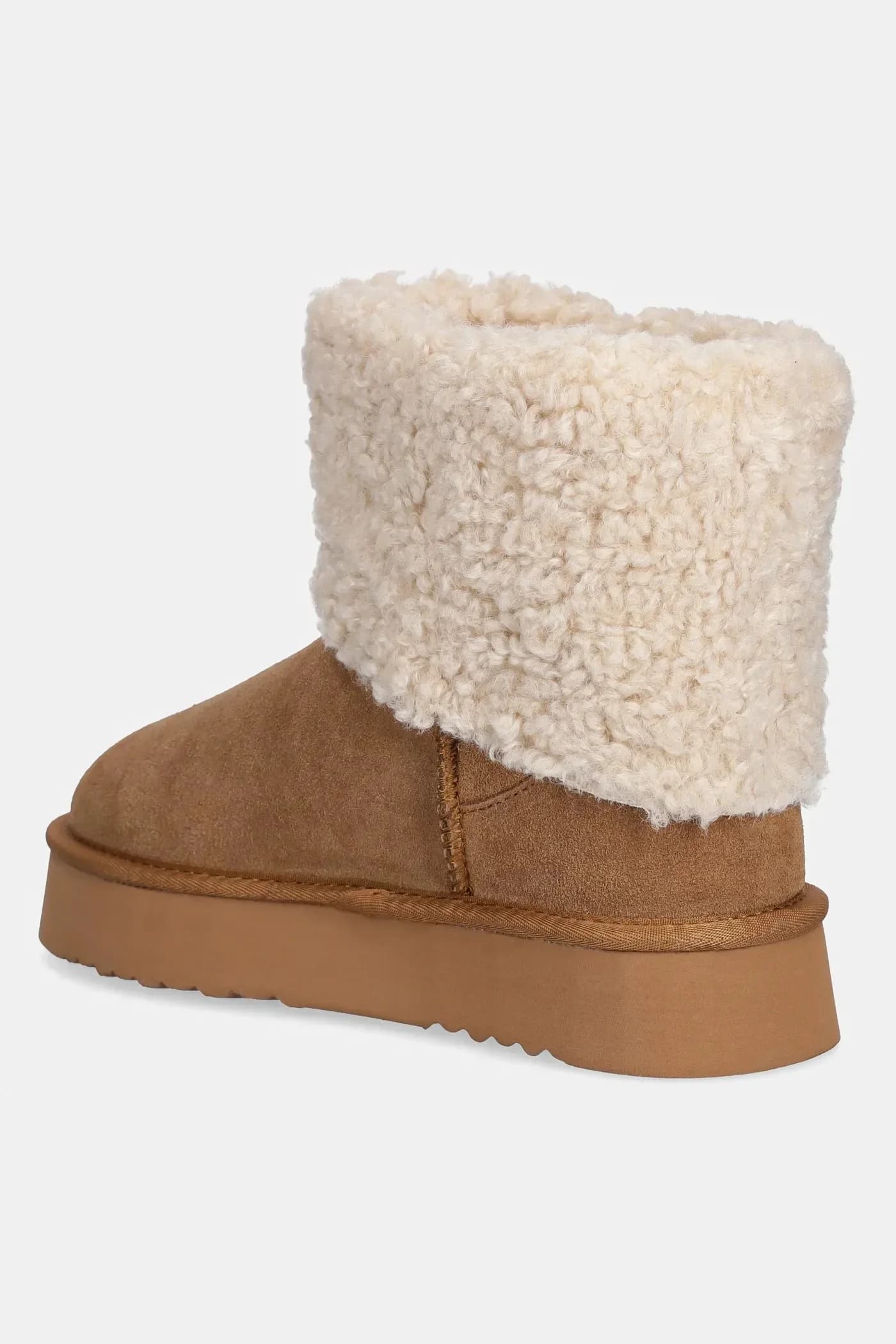 Замшевые зимние ботинки - фото 3