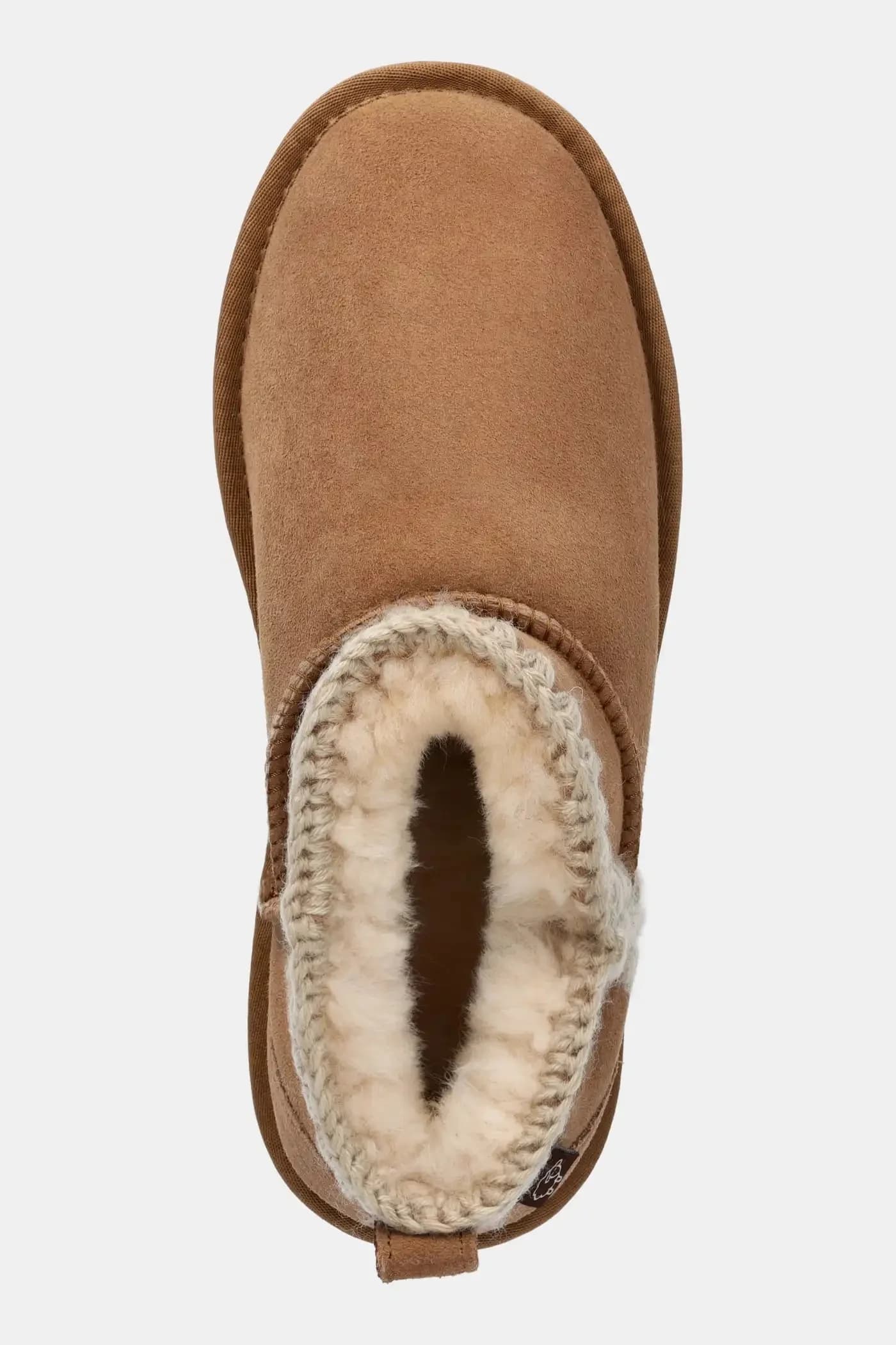 Замшевые зимние ботинки - фото 4