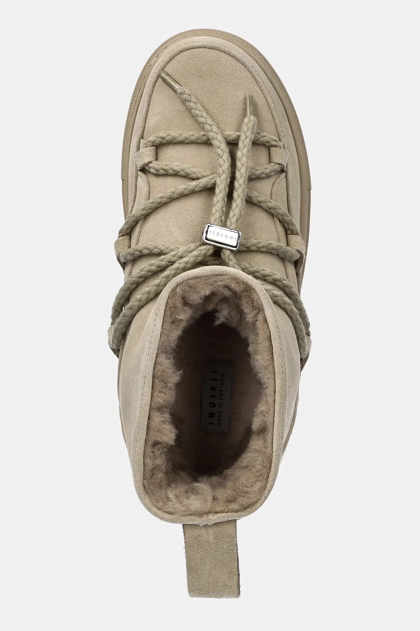 Классические низкие замшевые зимние ботинки - фото 4