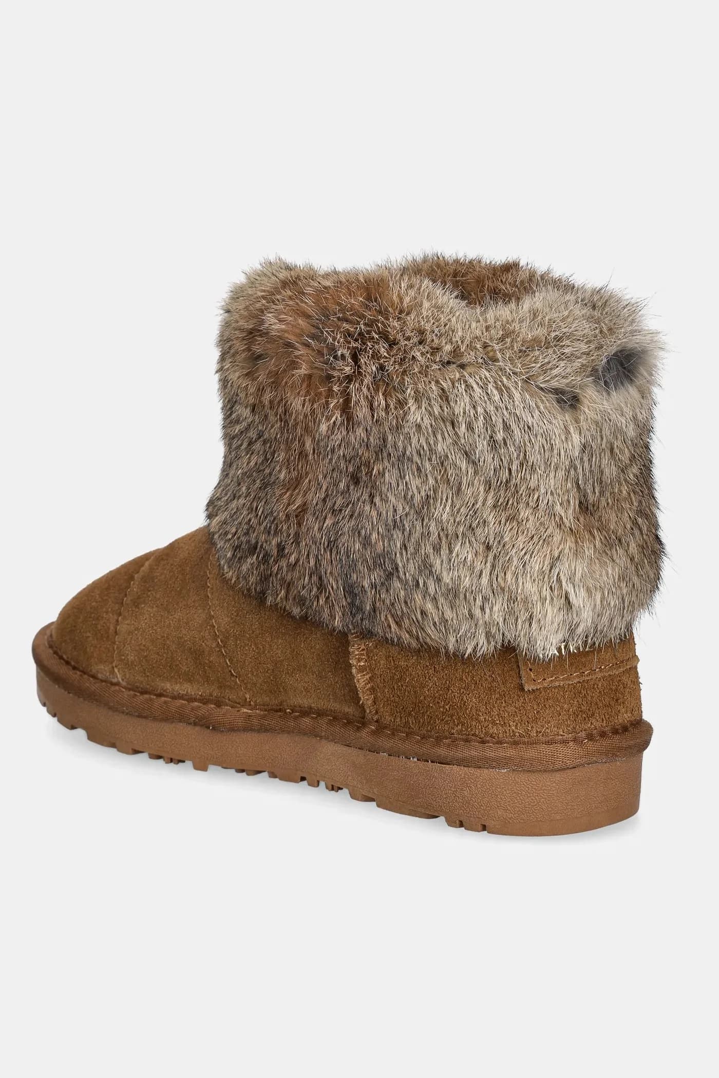 Замшевые зимние сапоги для девочек - фото 3