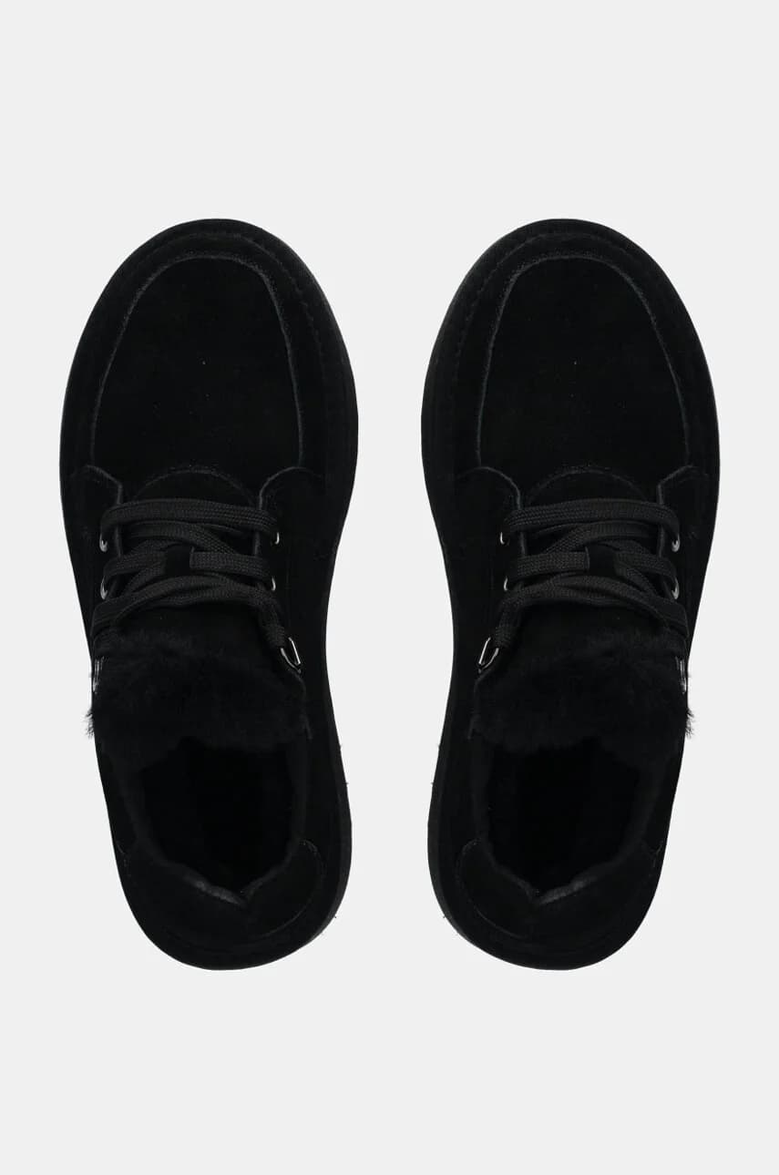 Замшевые зимние ботинки - фото 5