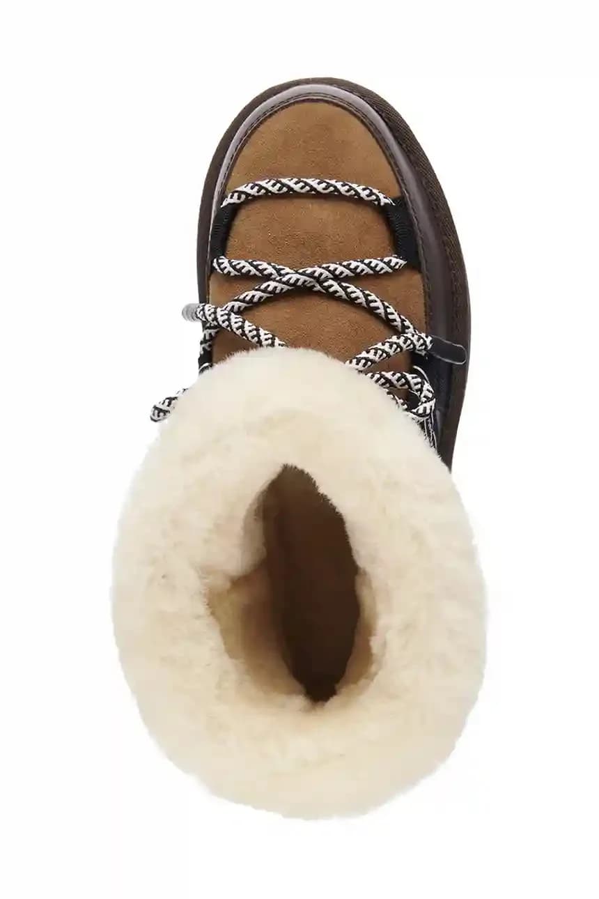 Зимние ботинки из микрозамши Blurre - фото 5