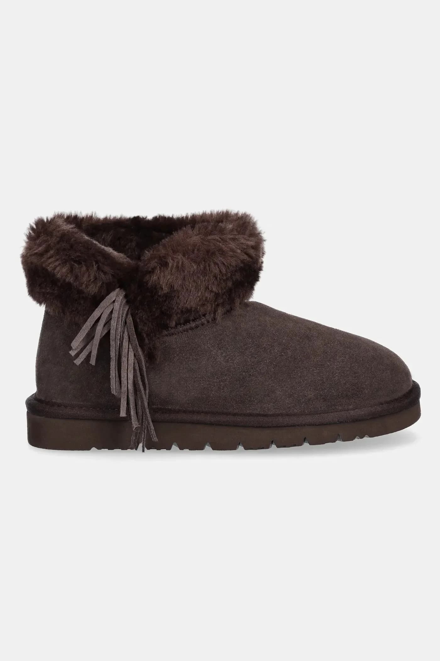 Замшевые зимние ботинки - фото 2