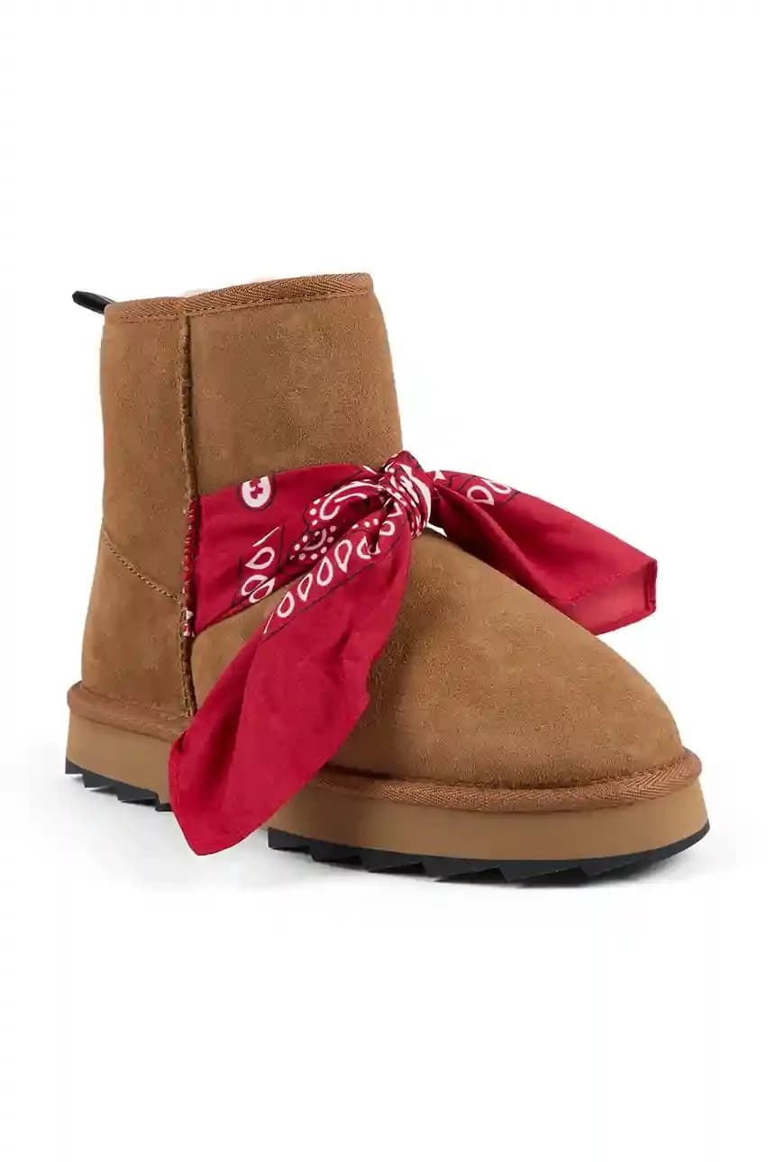 Замшевые зимние ботинки Sharky Mini Bandana - фото 2