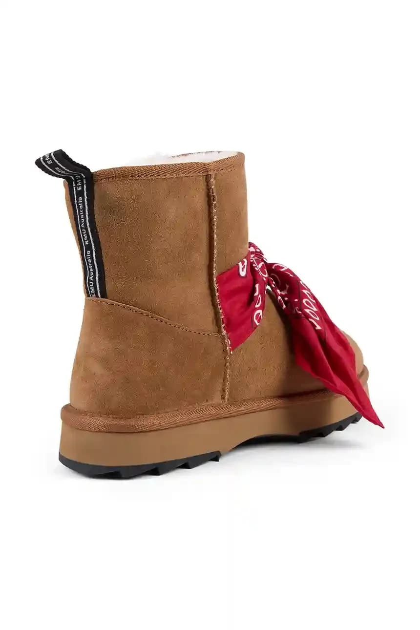 Замшевые зимние ботинки Sharky Mini Bandana - фото 3