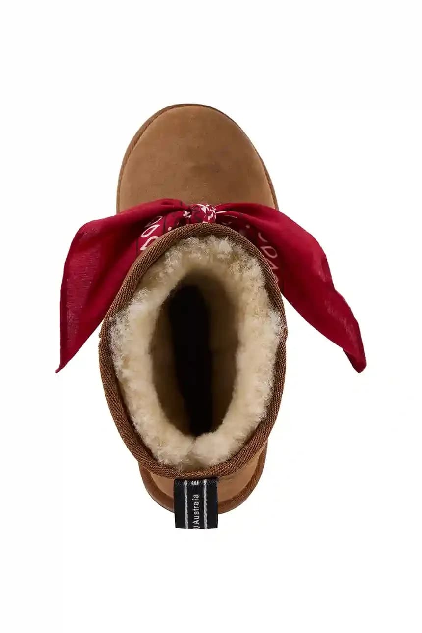 Замшевые зимние ботинки Sharky Mini Bandana - фото 5