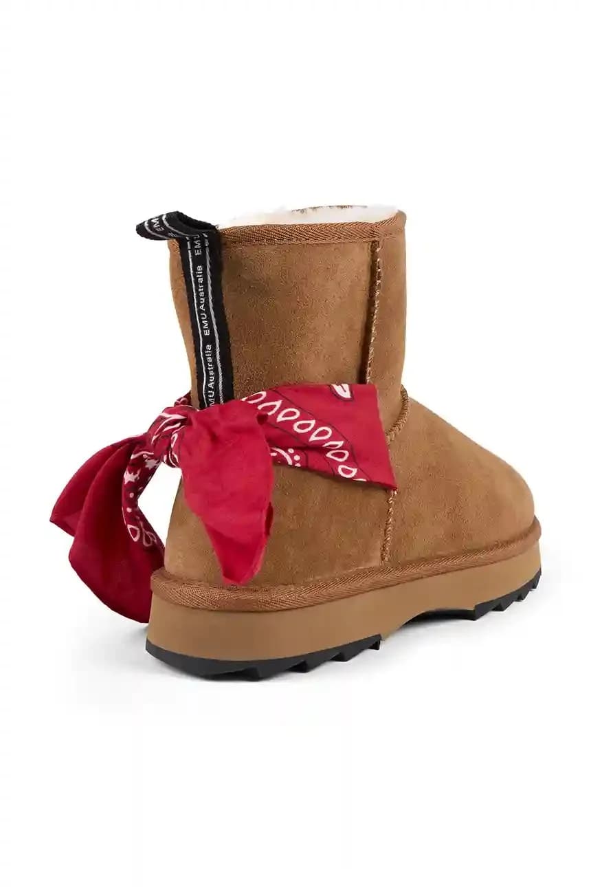 Замшевые зимние ботинки Sharky Mini Bandana - фото 7