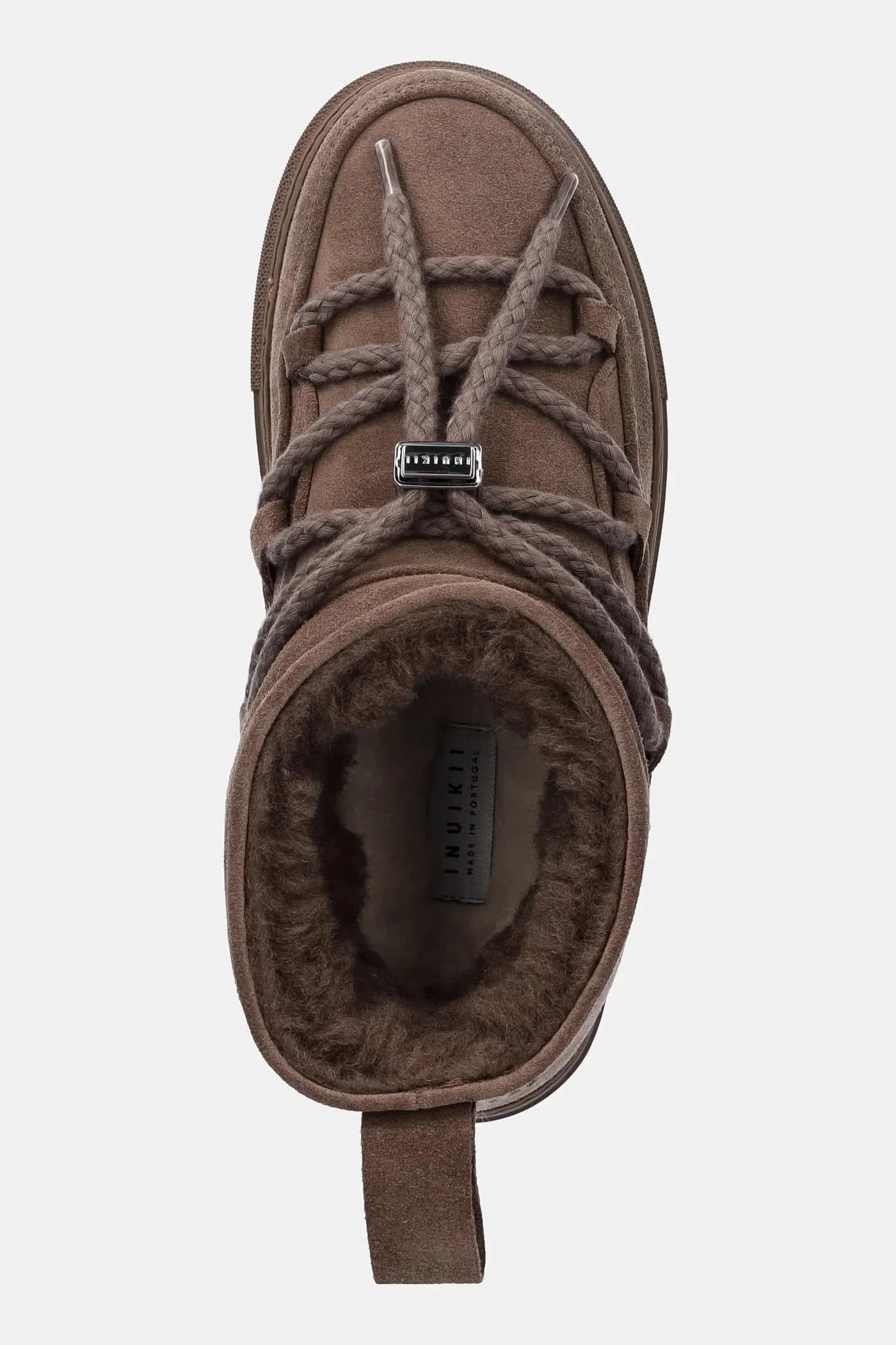 Классические низкие замшевые зимние ботинки - фото 4