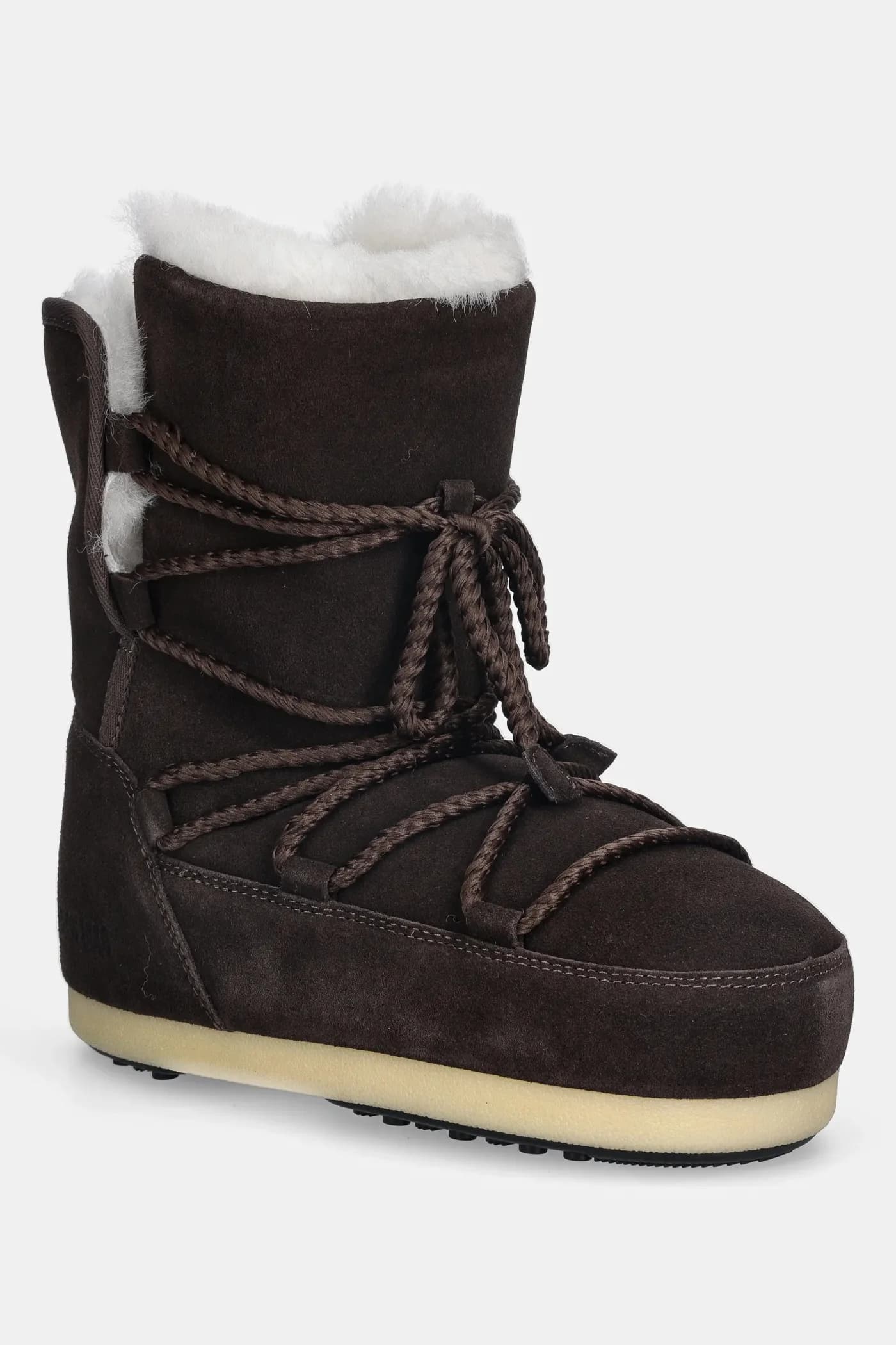 зимние ботинки из замши MB EVX BOOT SUEDE / SHEARLING