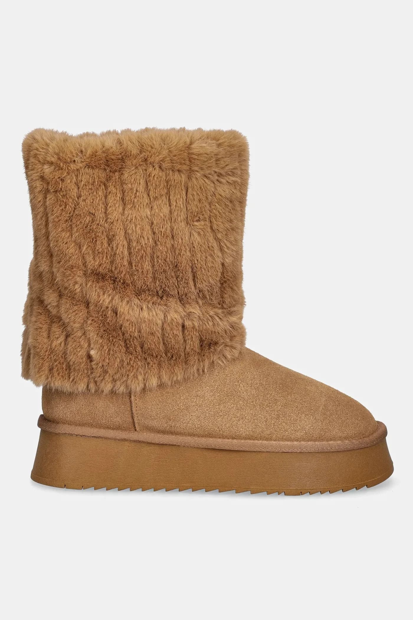 Замшевые зимние ботинки - фото 2