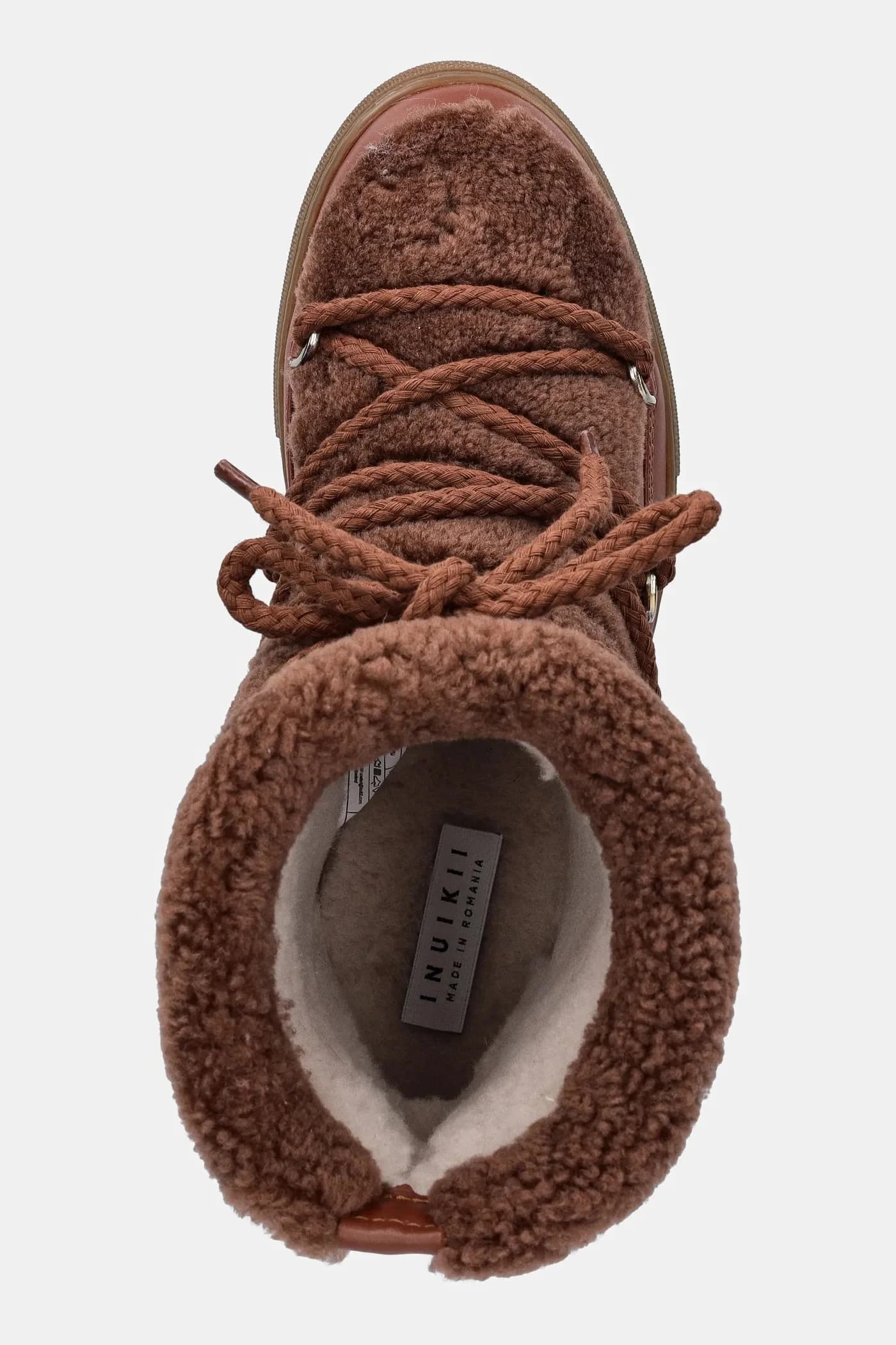 кроссовки Curly из кожи - фото 4