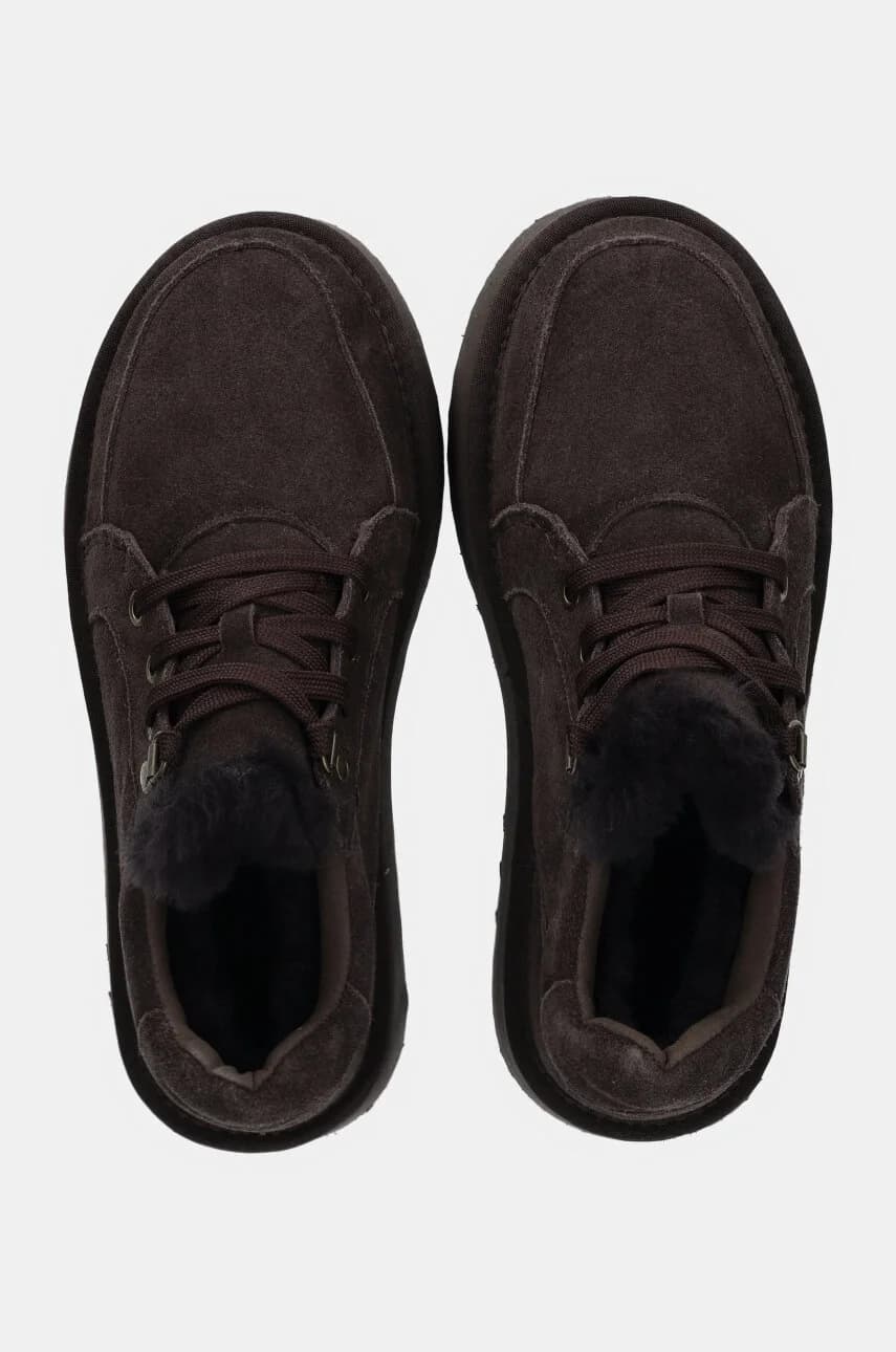 Замшевые зимние ботинки - фото 5