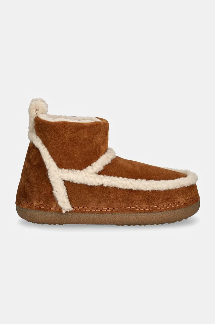 Замшевые зимние ботинки Classic Shearling Low - фото 2