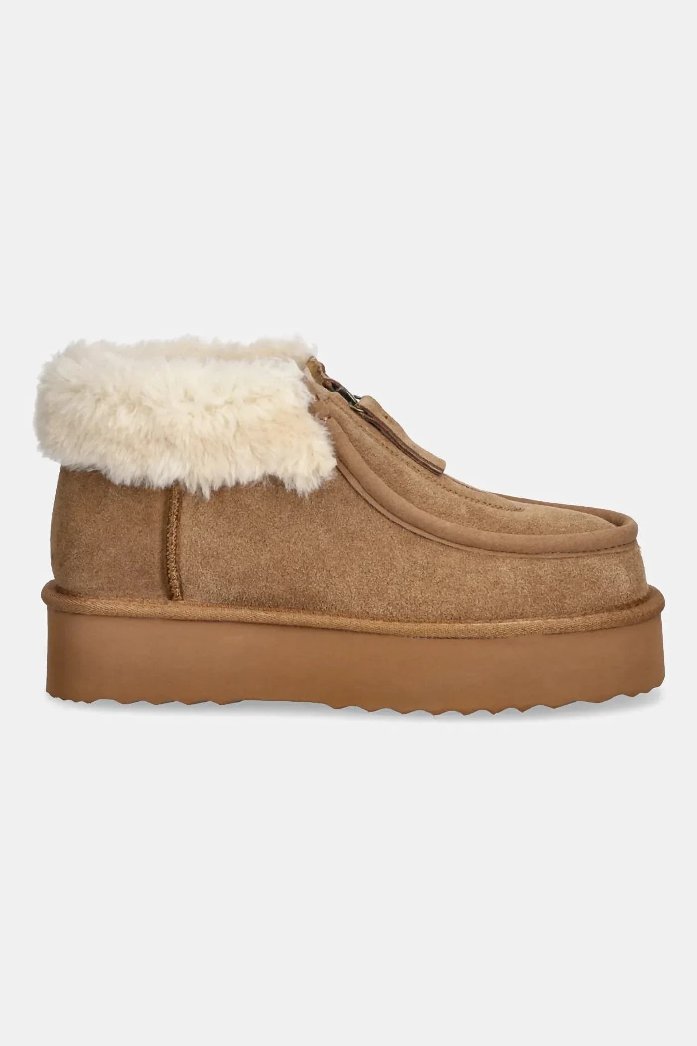 Замшевые зимние ботинки - фото 2