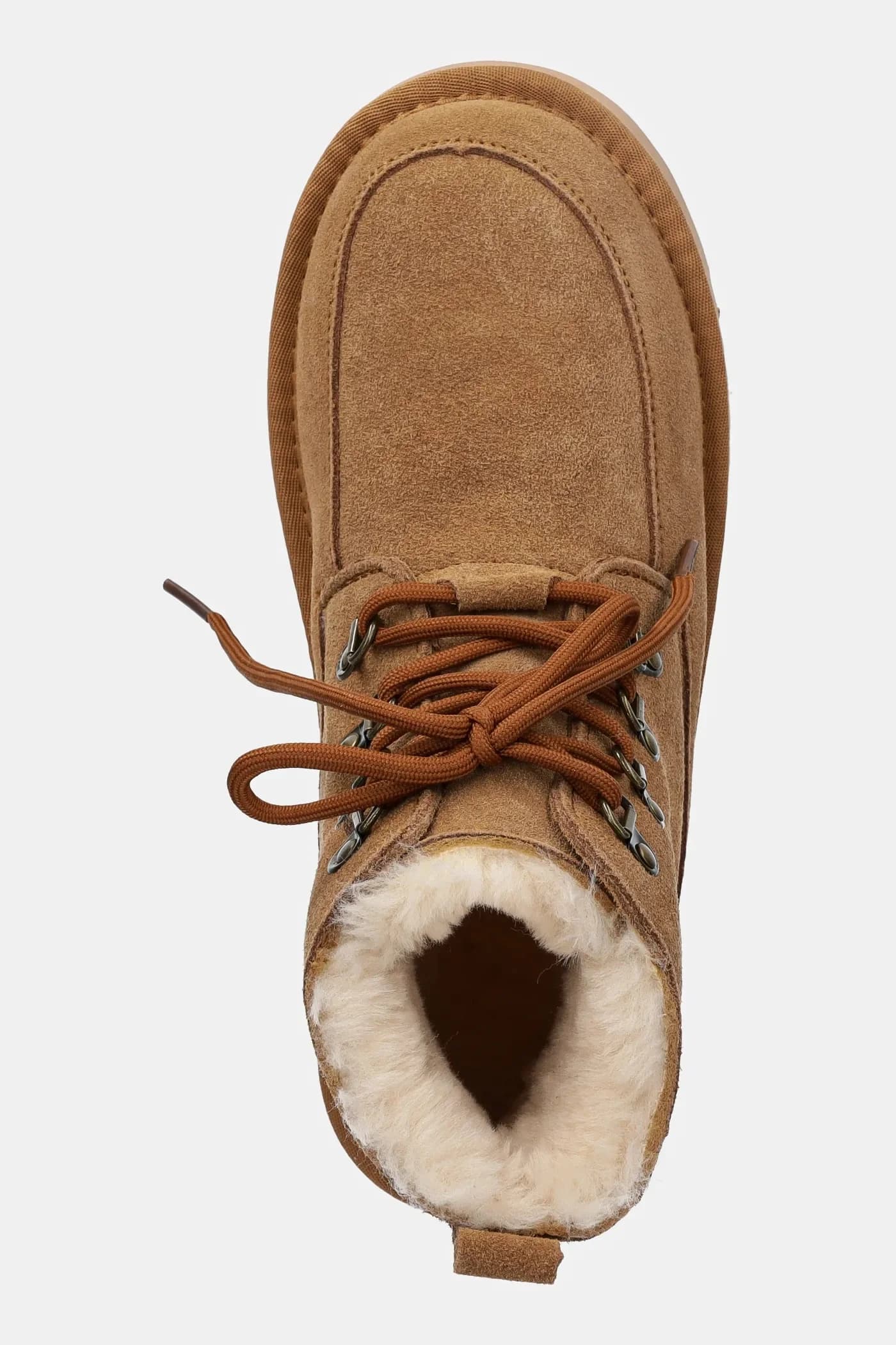 Замшевые зимние ботинки - фото 4