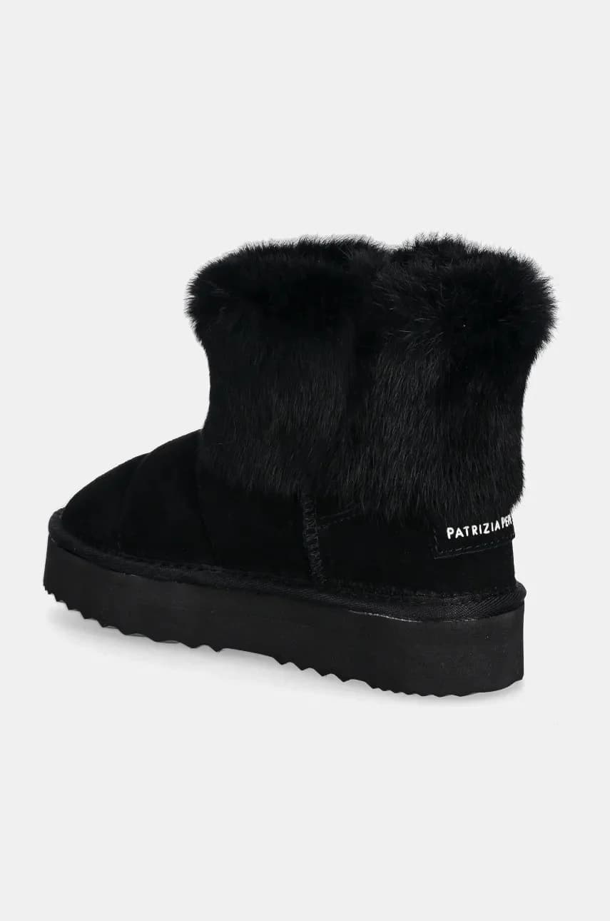 Замшевые зимние сапоги для девочек - фото 3