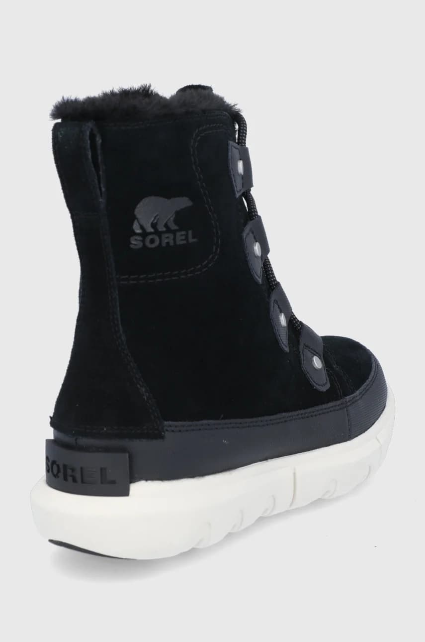 Замшевые зимние ботинки - фото 3