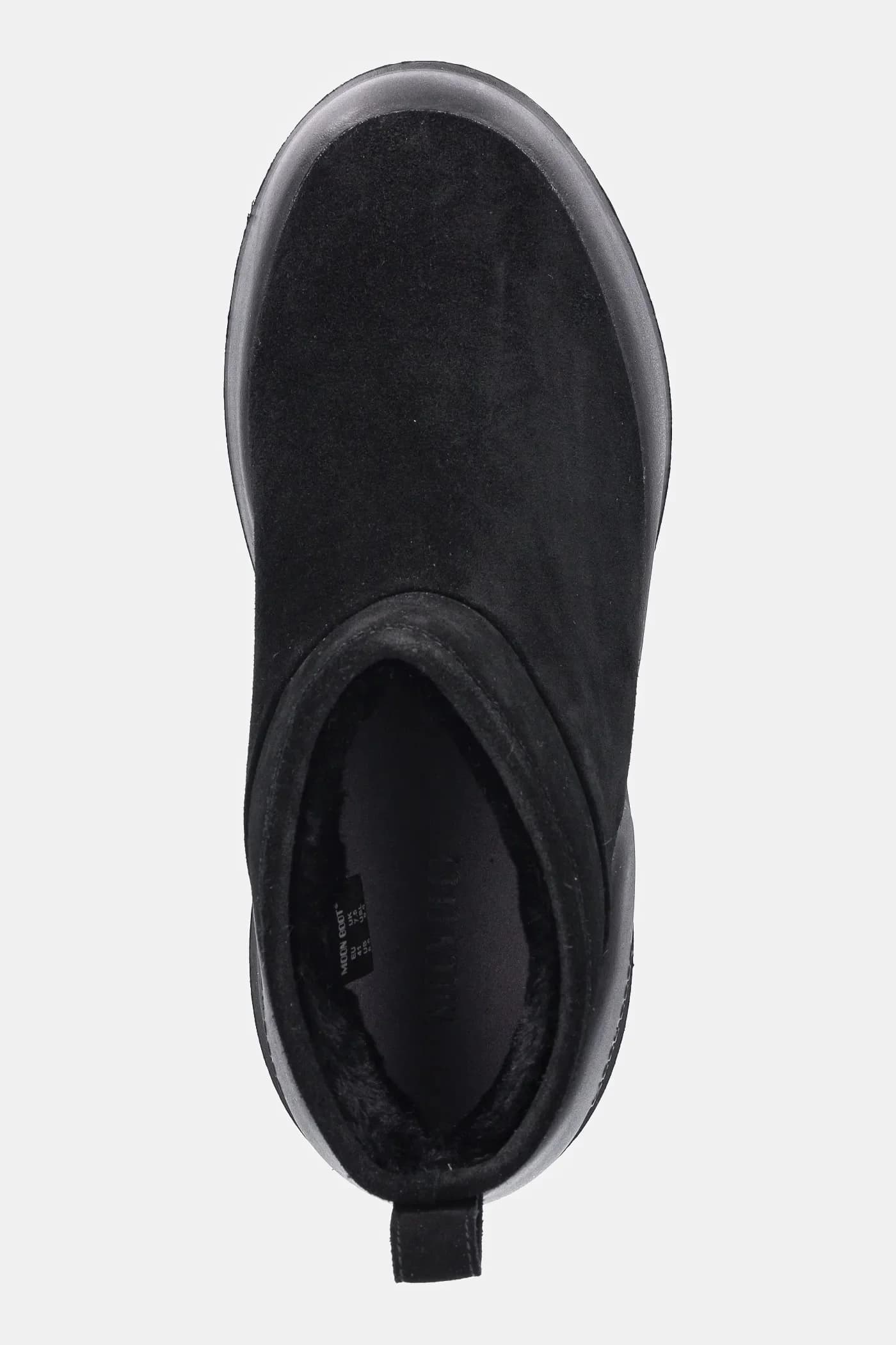 MB MEZZALUNA LOW BOOT SUEDE зимние ботинки из замши - фото 4