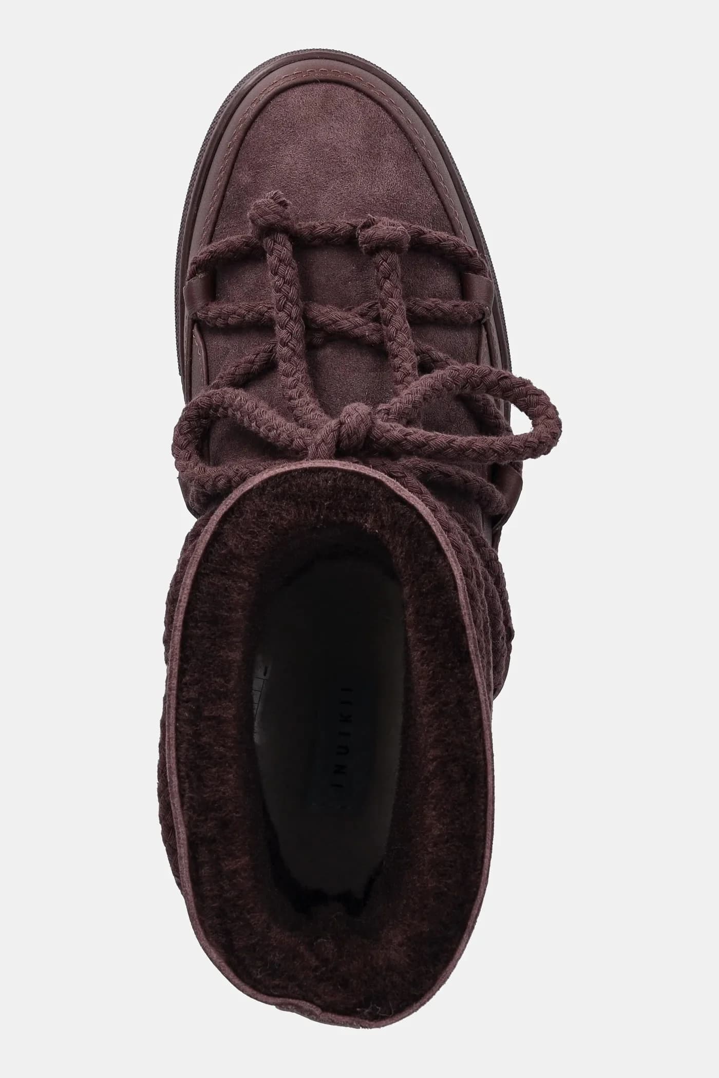 Классические зимние ботинки из нубука. - фото 4