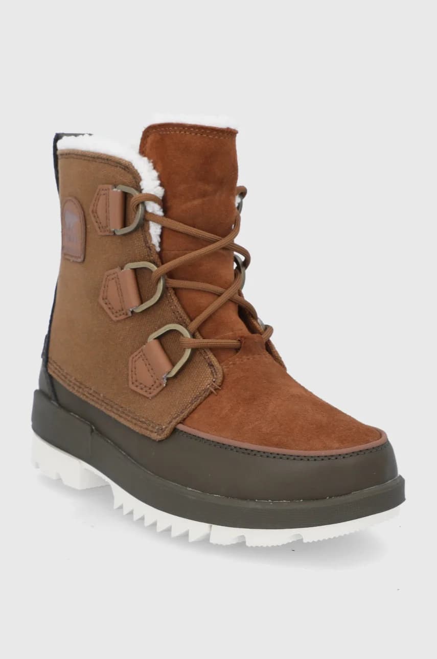 Бархатные зимние ботинки - фото 2