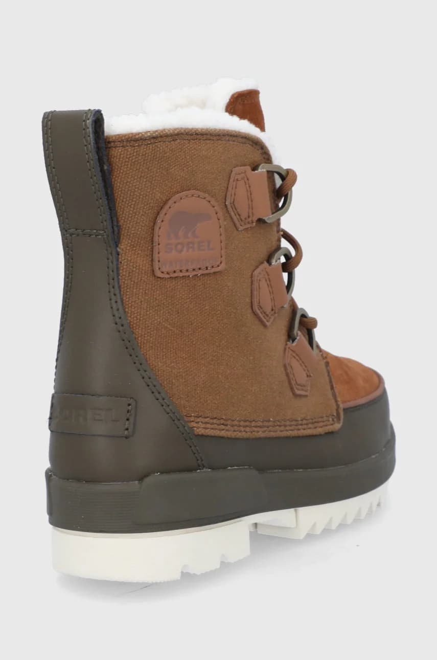 Бархатные зимние ботинки - фото 3