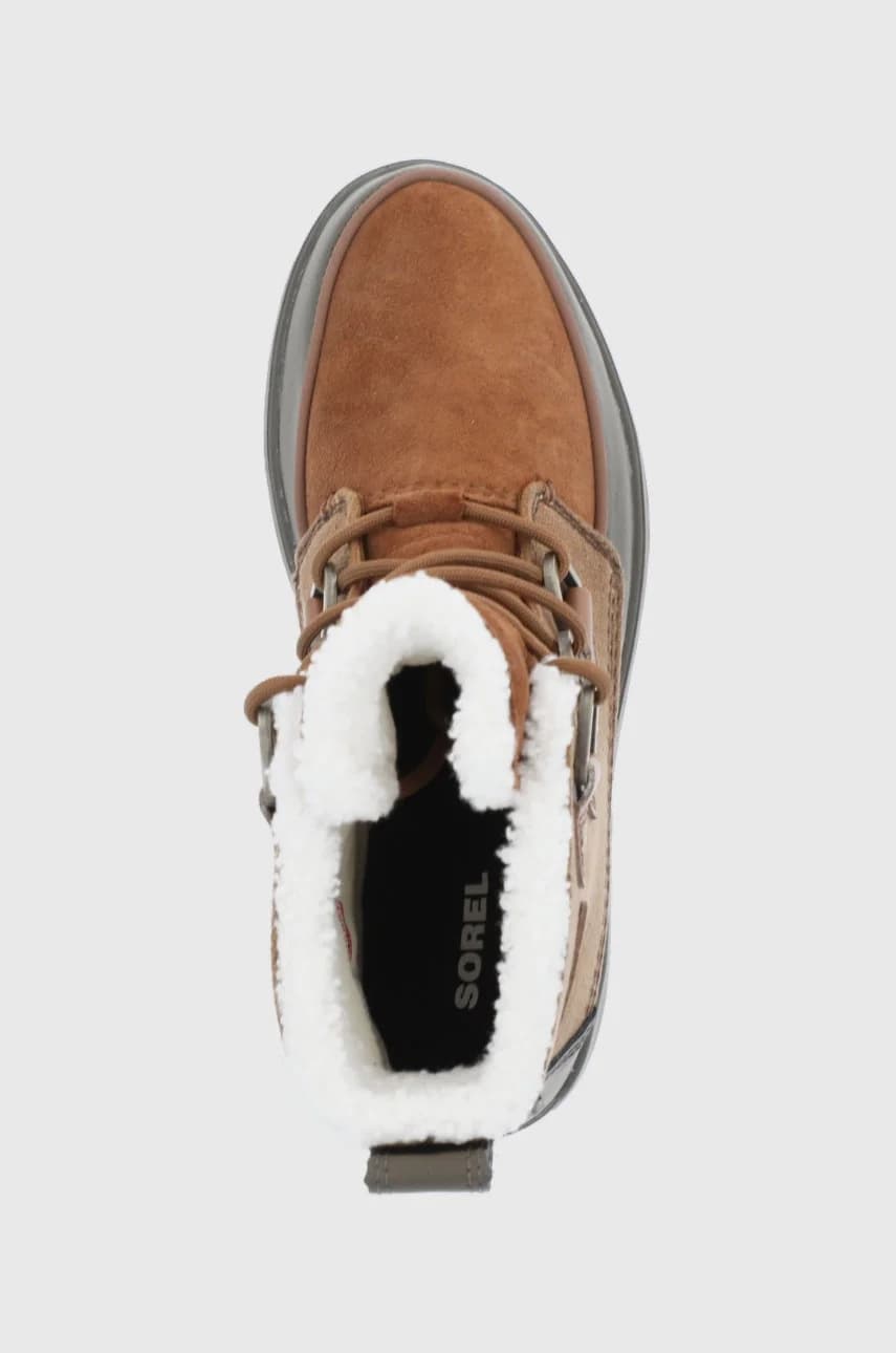 Бархатные зимние ботинки - фото 4