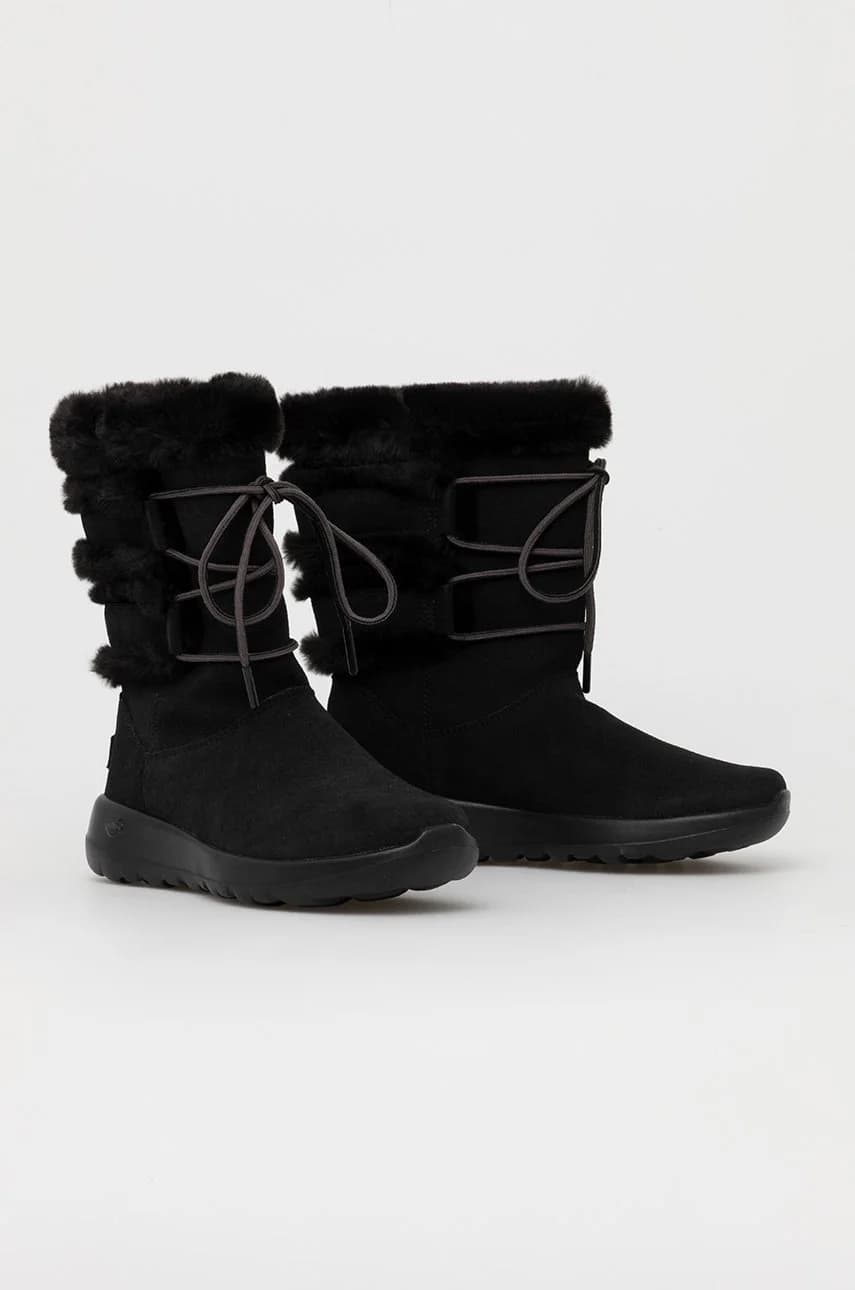 Замшевые зимние ботинки - фото 2