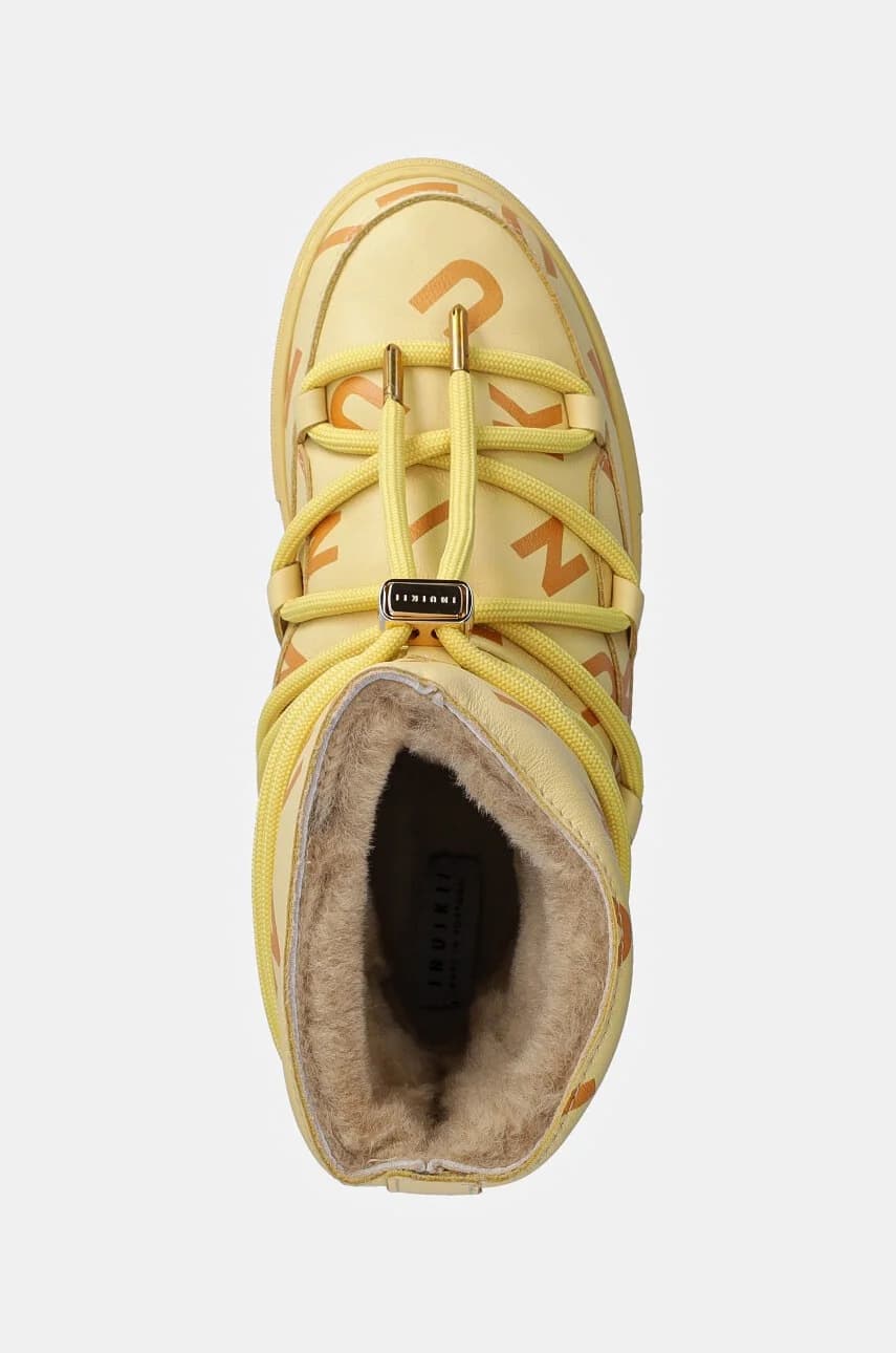 Детские зимние ботинки ПОЛНОСТЬЮ КОЖАНЫЙ ПРИНТ - фото 4