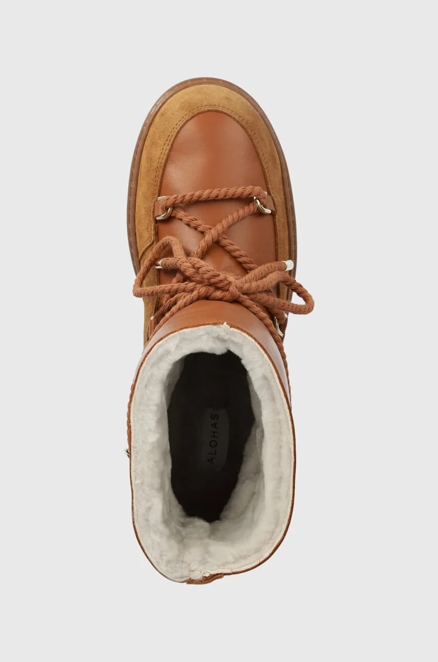 Кожаные зимние ботинки Borealis - фото 4